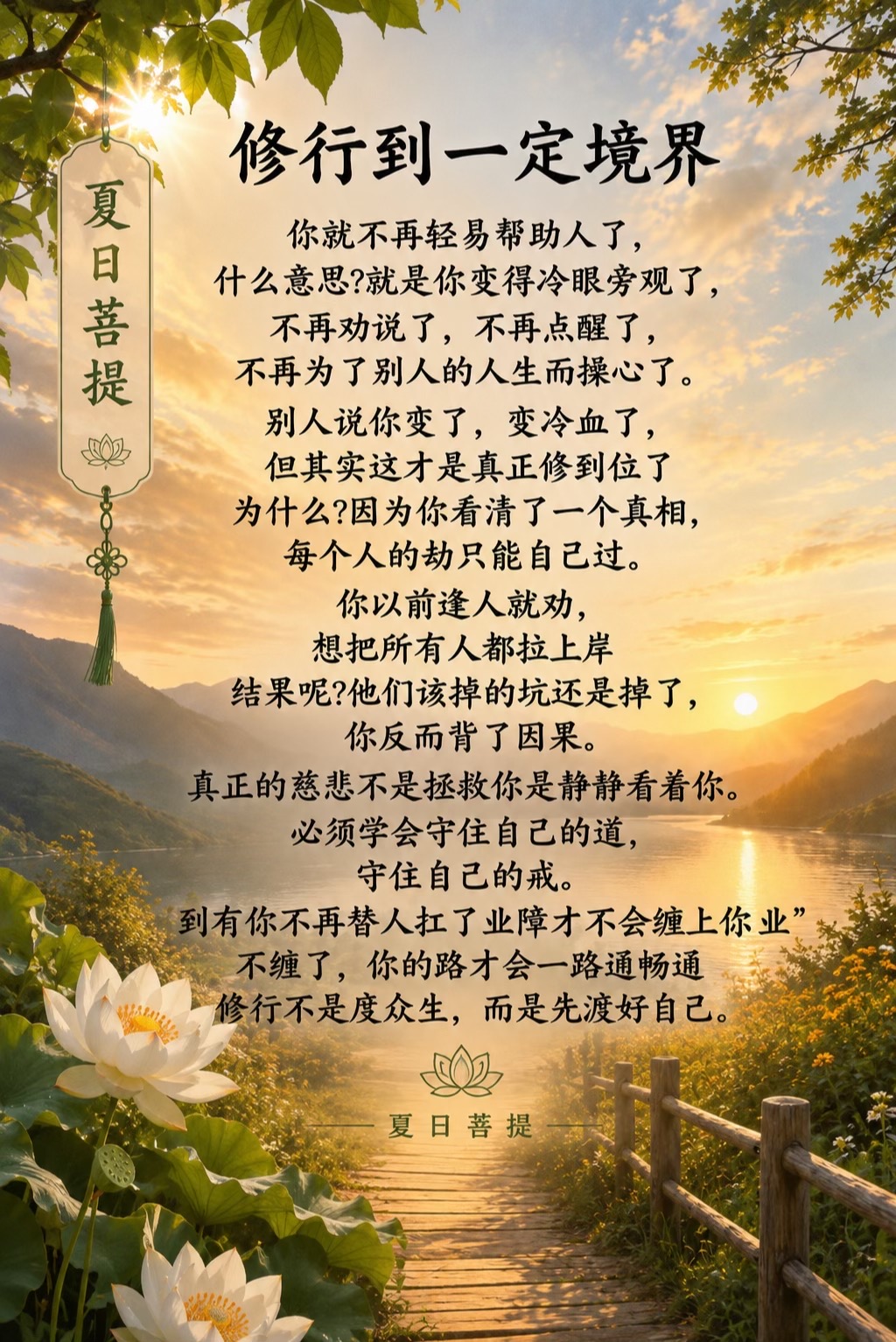 @🌸🌷夏日菩提🌷🌸