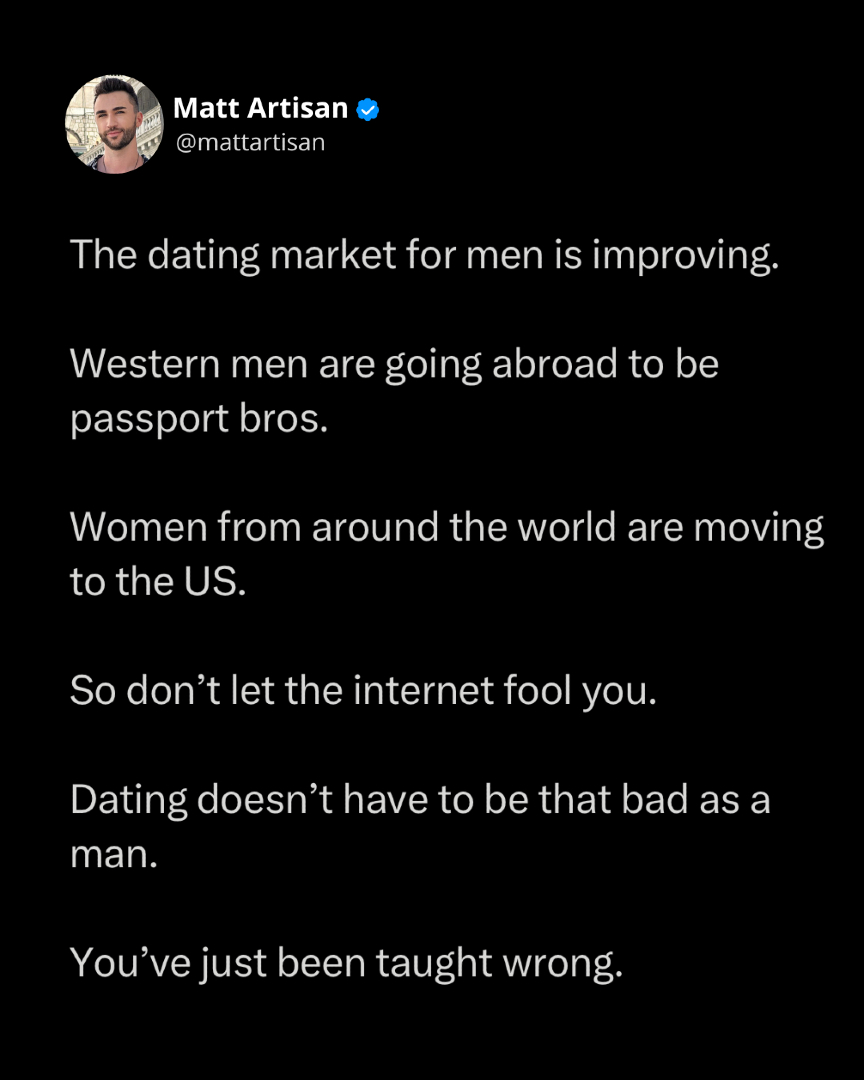 @Matt Artisan #1 Dating Coach