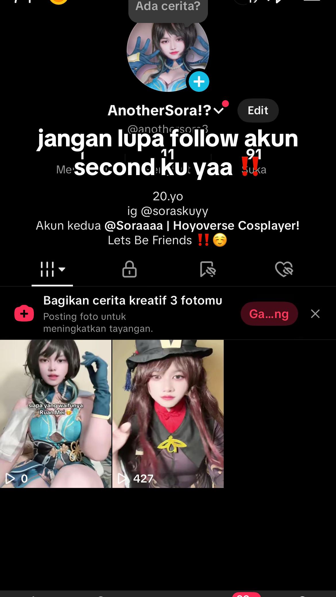 @Soraaaa | Hoyoverse Cosplayer!
