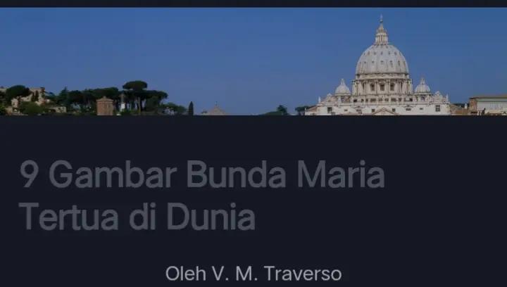 @the Virgin Mary