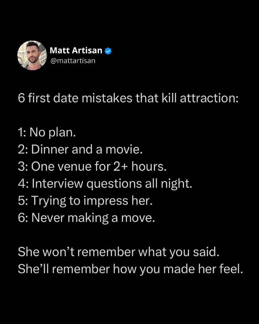 @Matt Artisan #1 Dating Coach