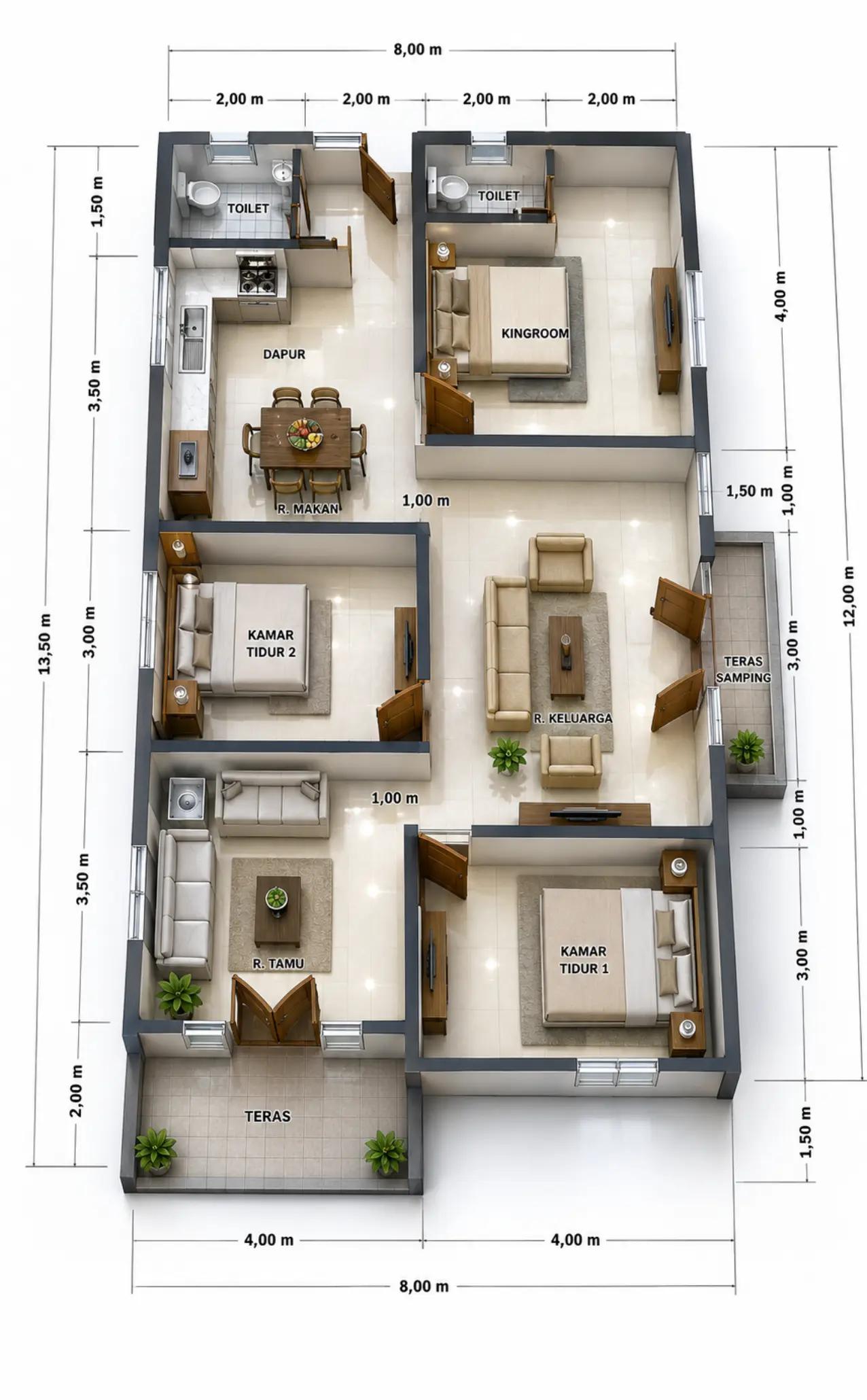 @DESAIN RUMAH LISTANTO ARCH