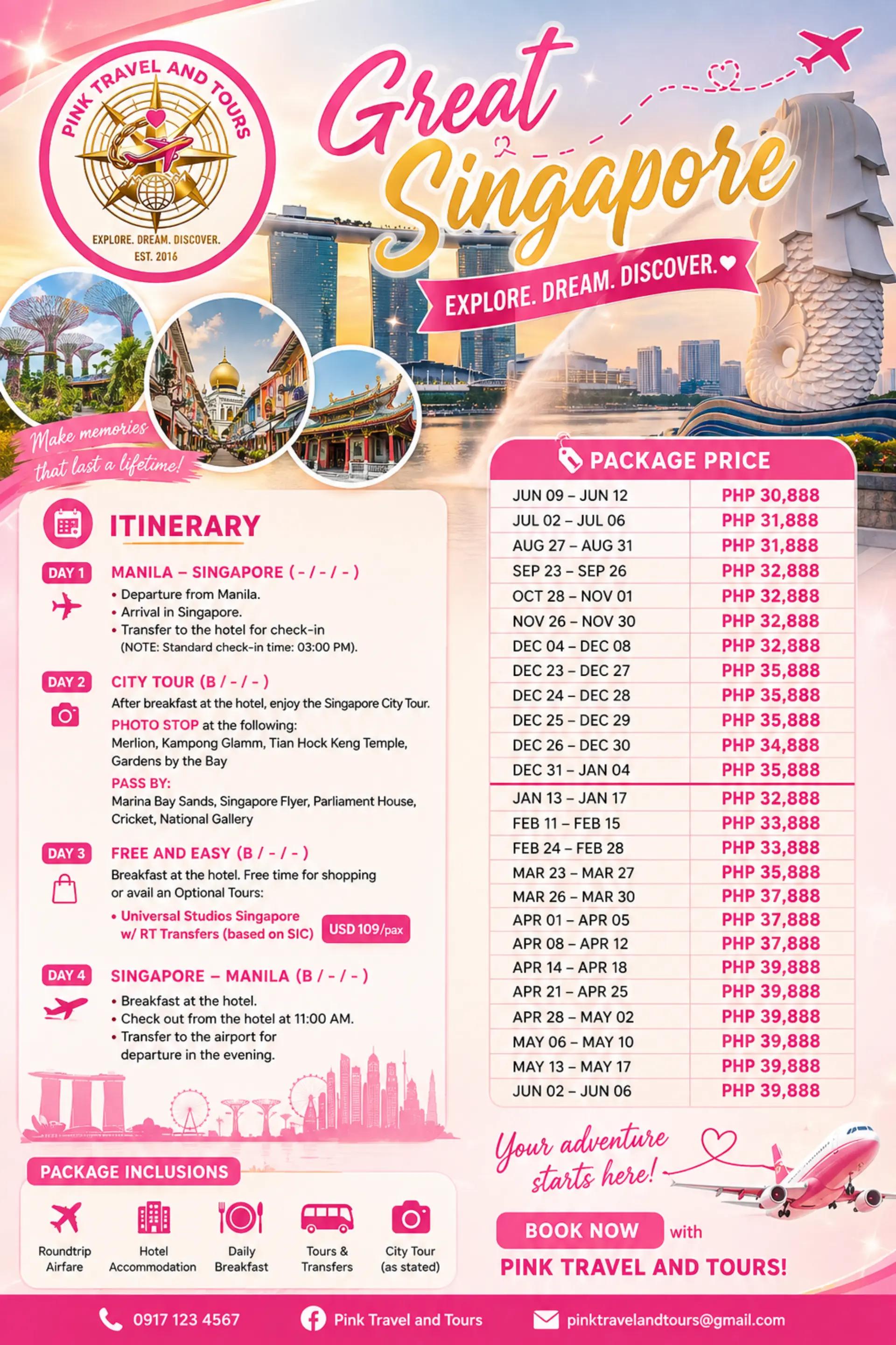 @Pink Travel and Tours