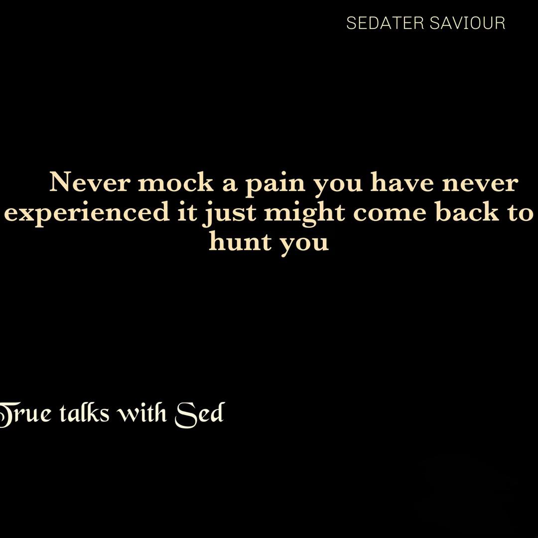 @SEDATER SAVIOUR