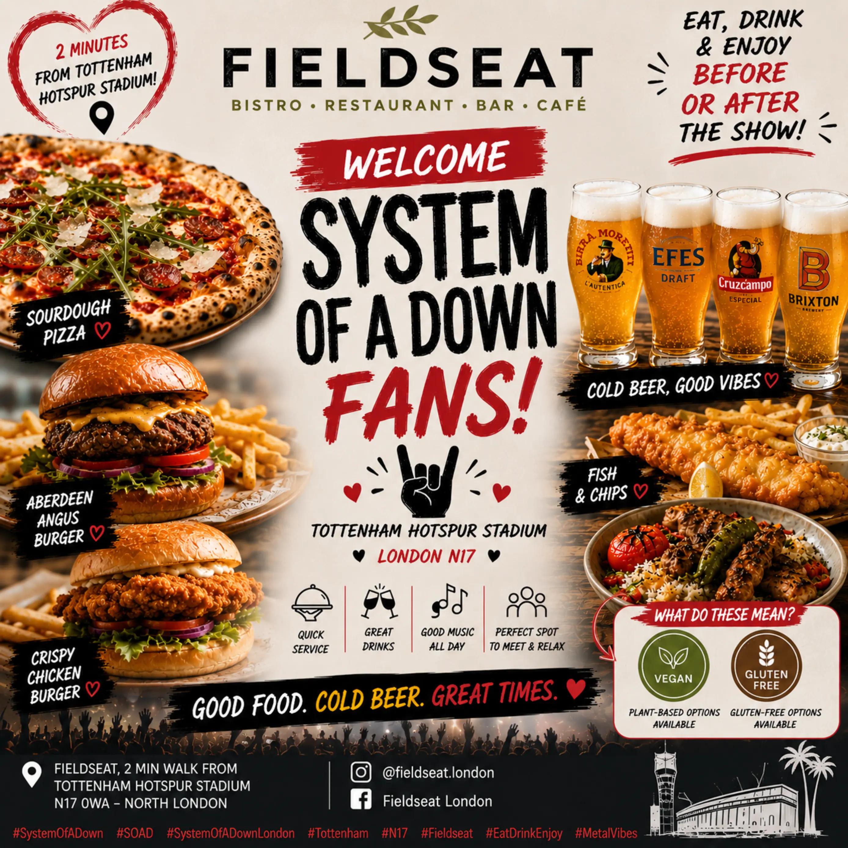 @Fieldseat, Bistro-Restaurant