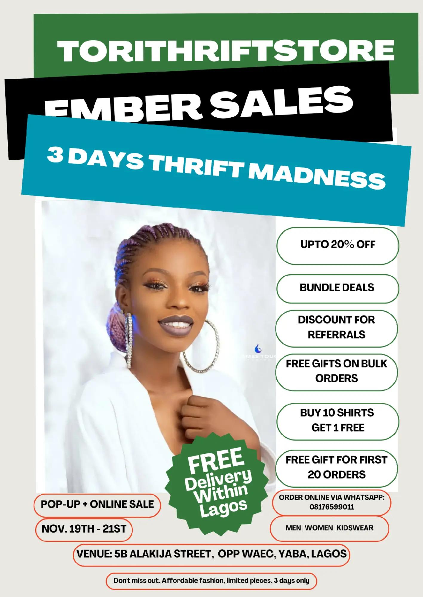 @THE THRIFT PLUG | YABA LAGOS