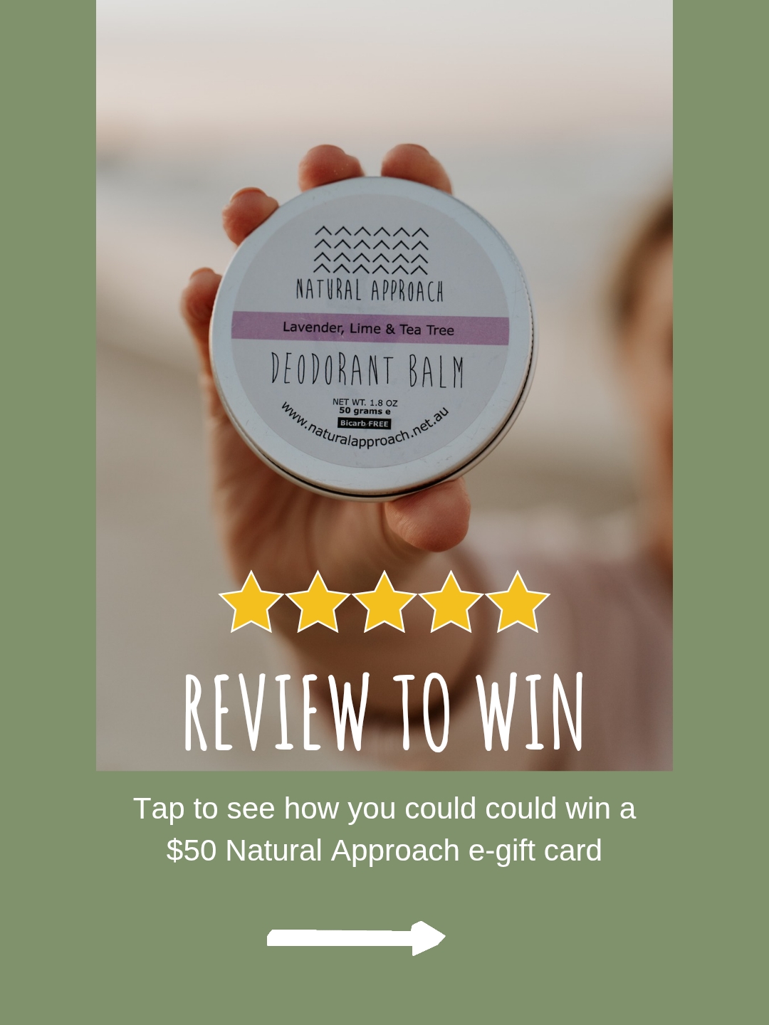 @Natural Approach Deodorant