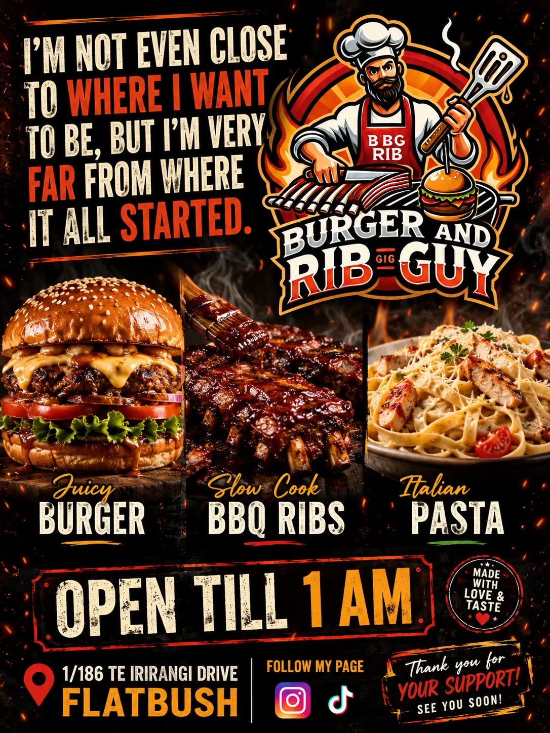 @BURGER & RIB GUY