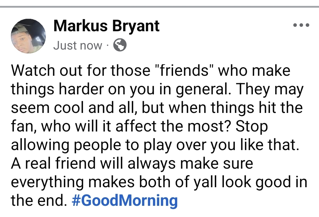 @Markus Bryant