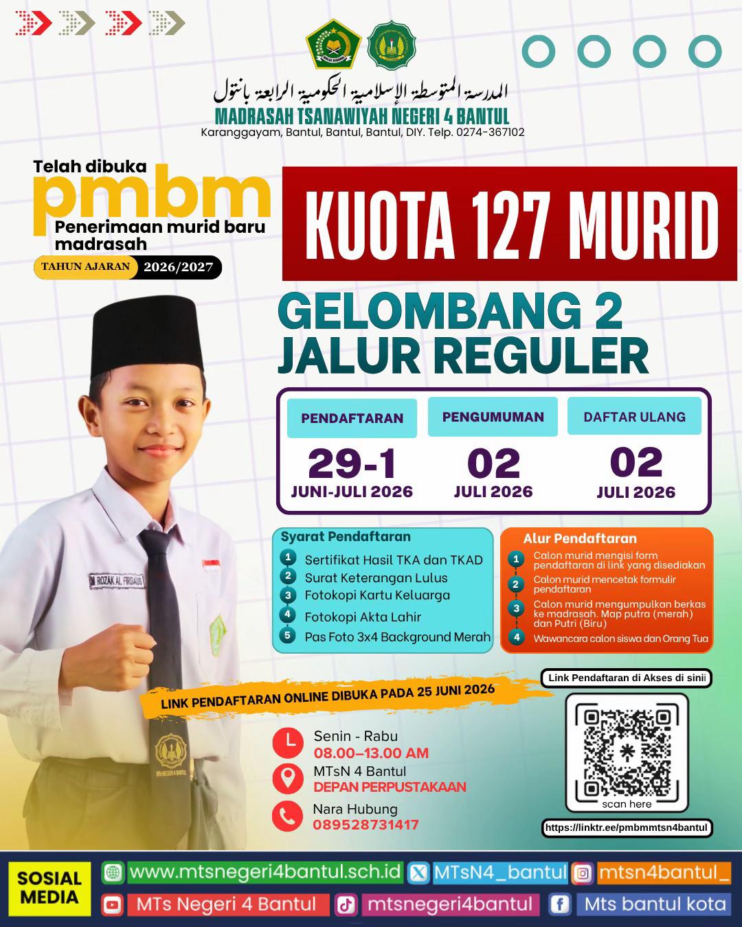 @MTs Negeri 4 Bantul
