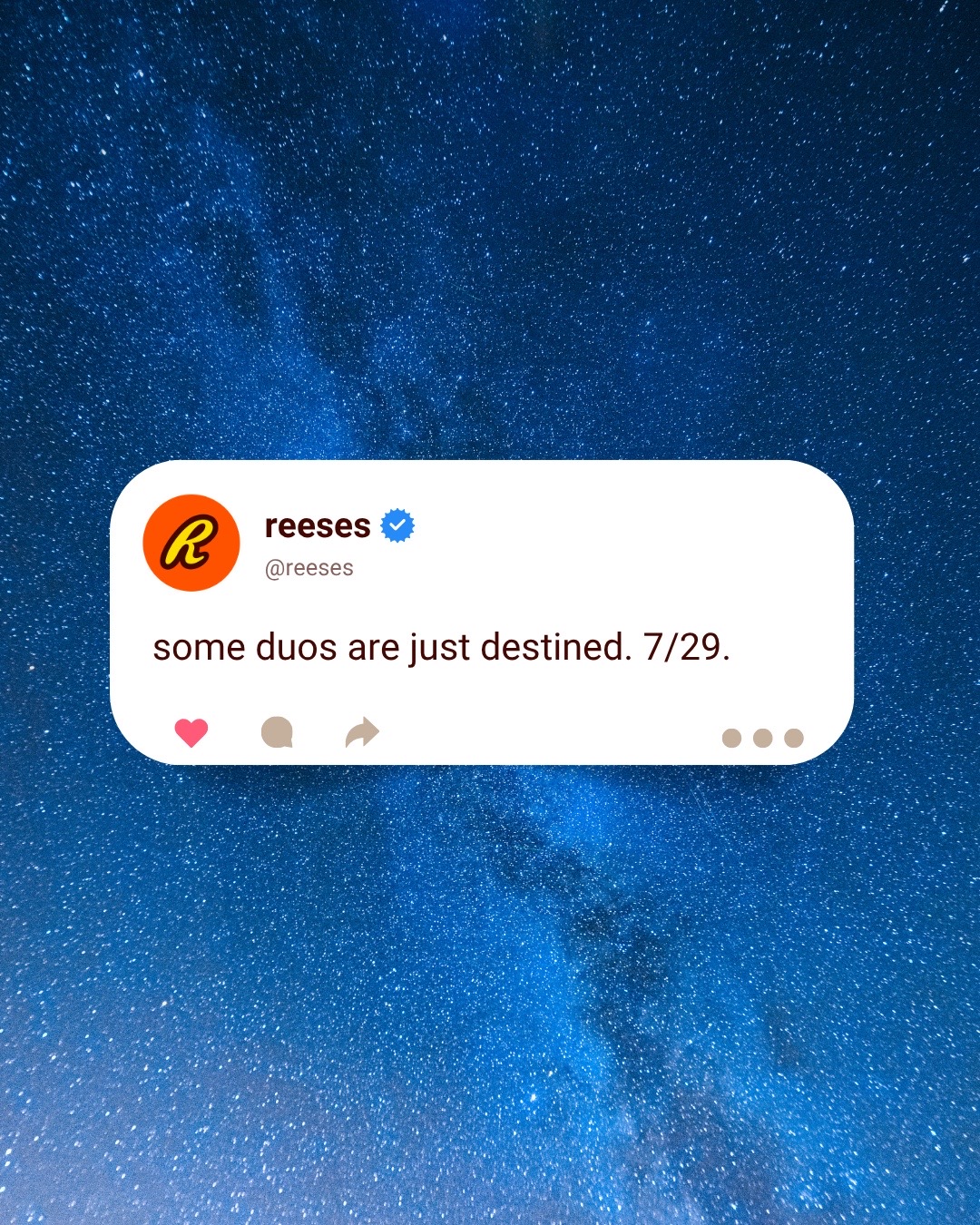 @Reese&rsquo;s