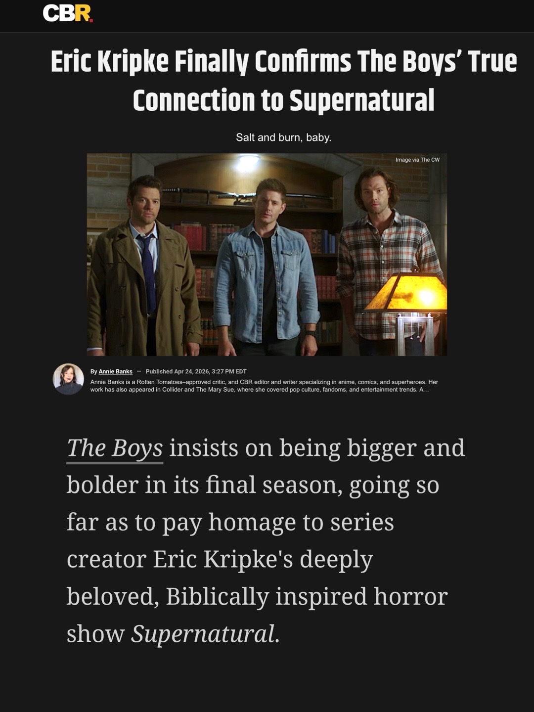@The SPN Verse