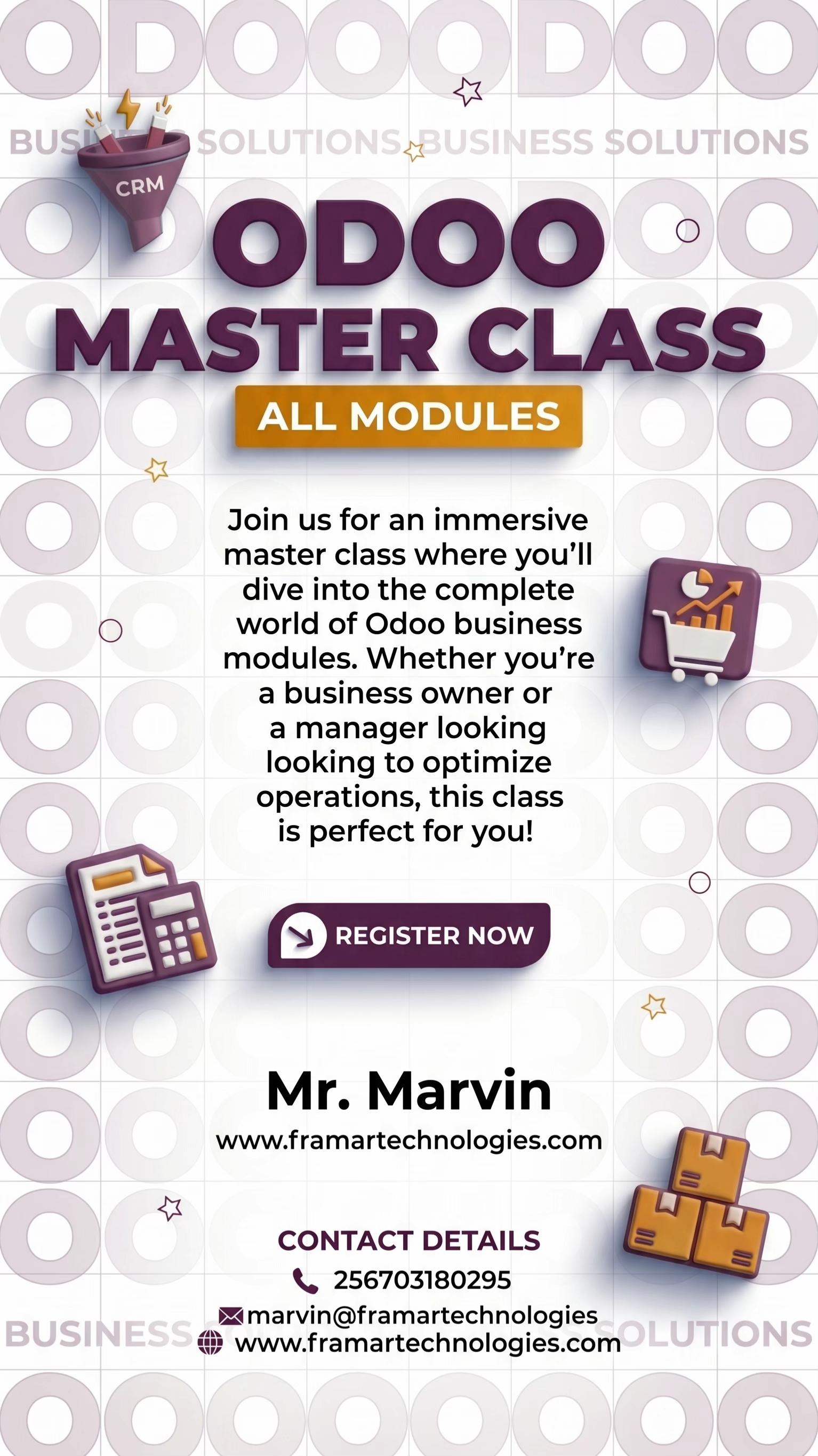 @Mr.Marvin Odoo POS System