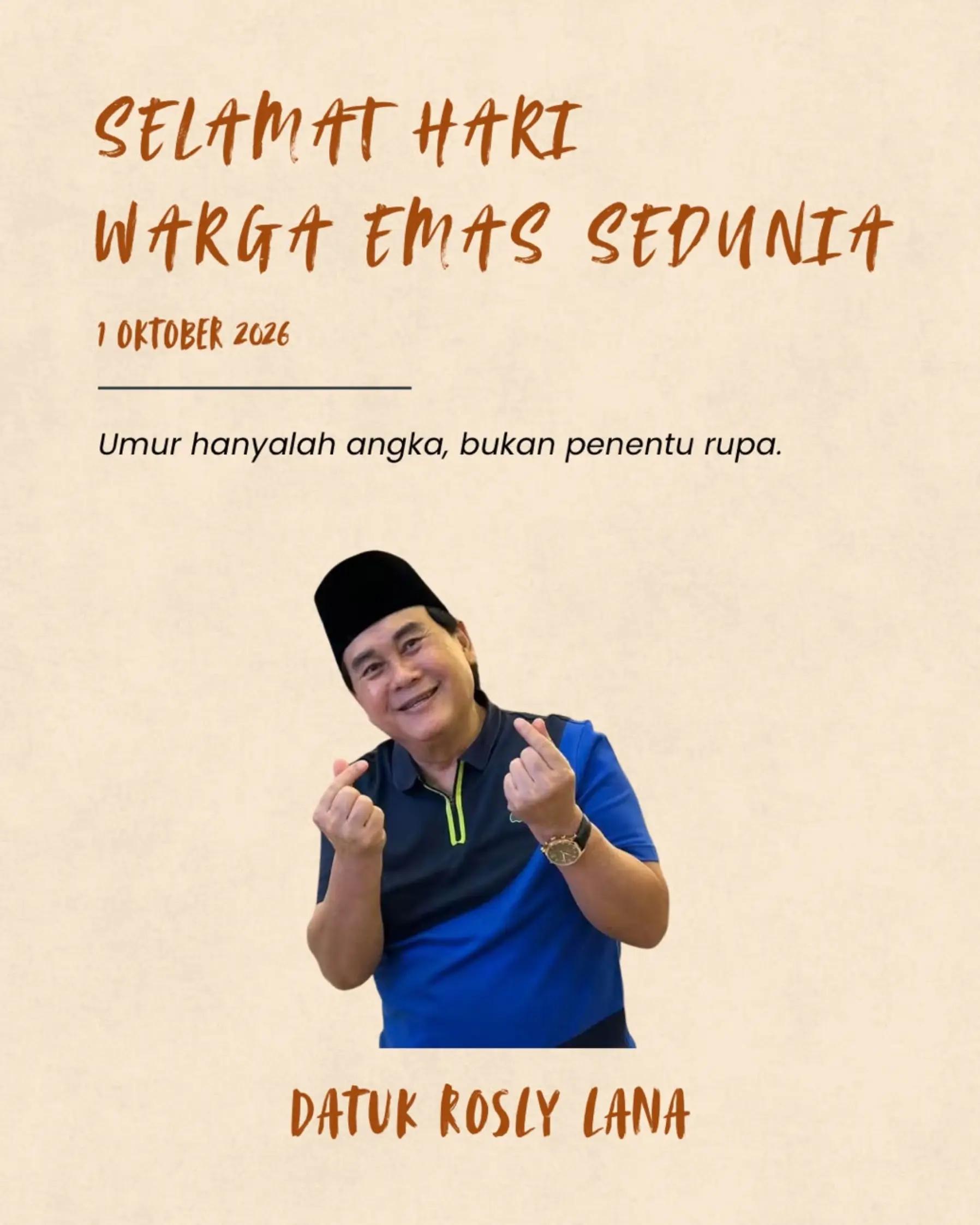 @Datuk Rosly Lana