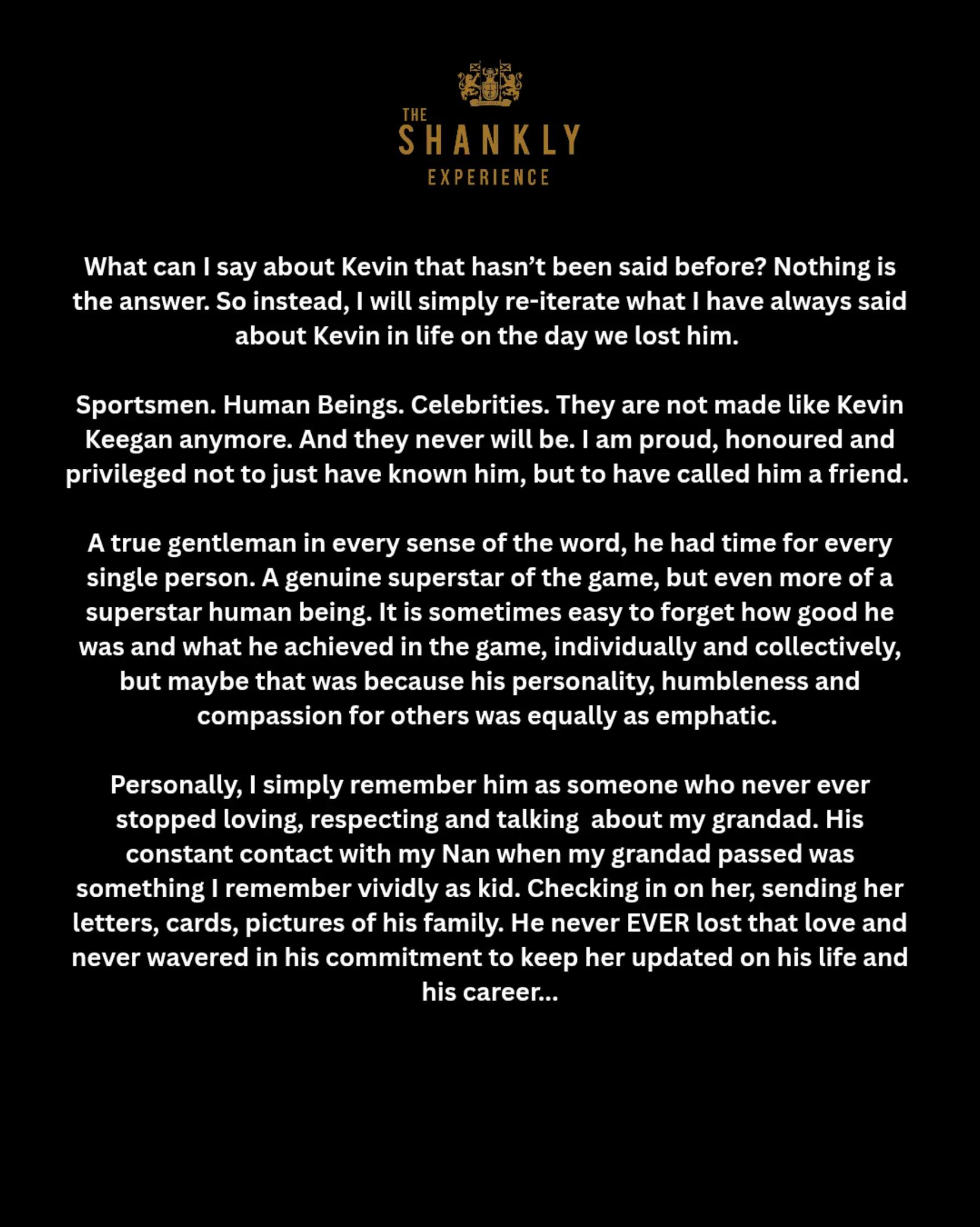 @The Shankly Experience