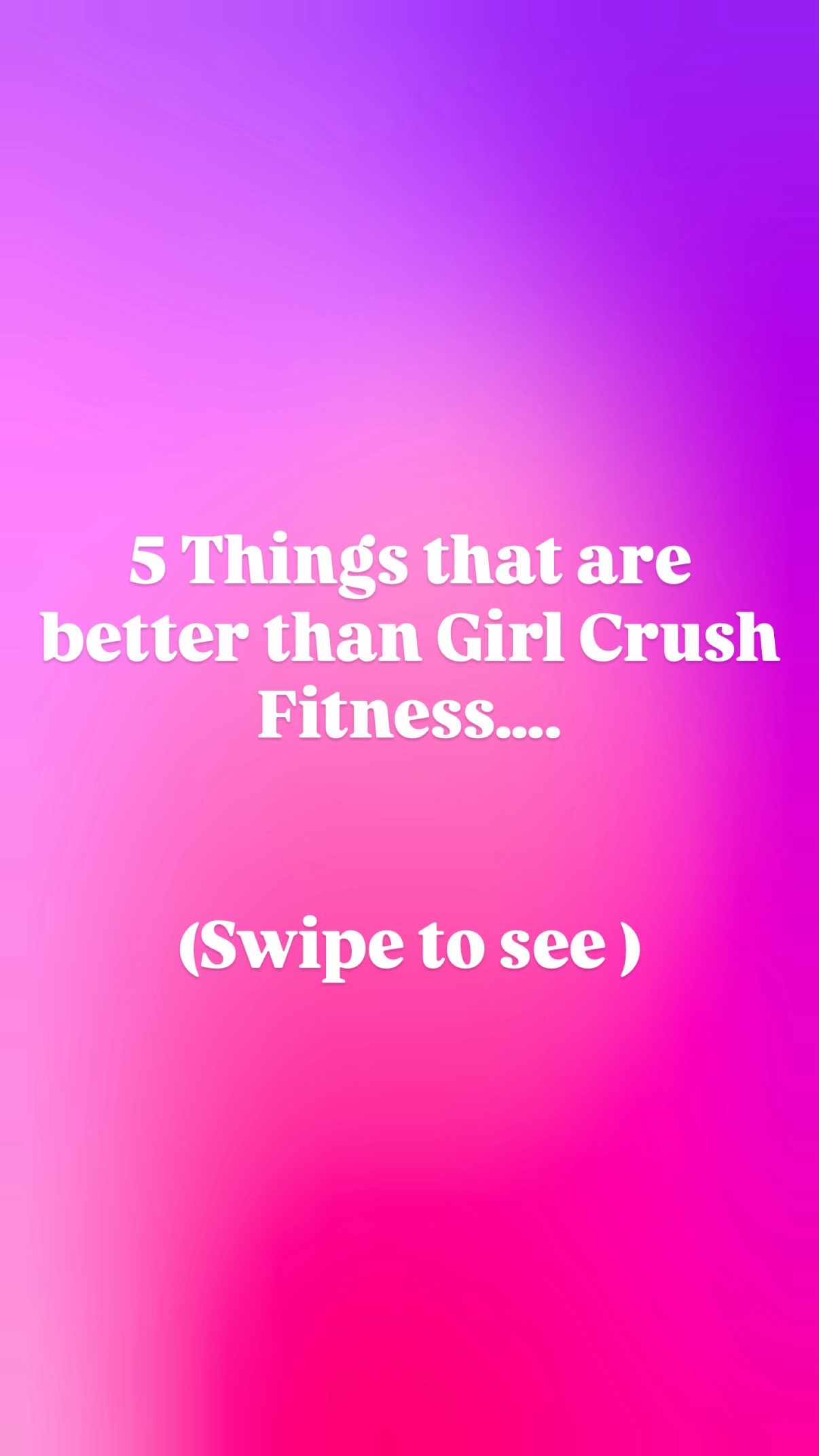 @Girl Crush Fitness