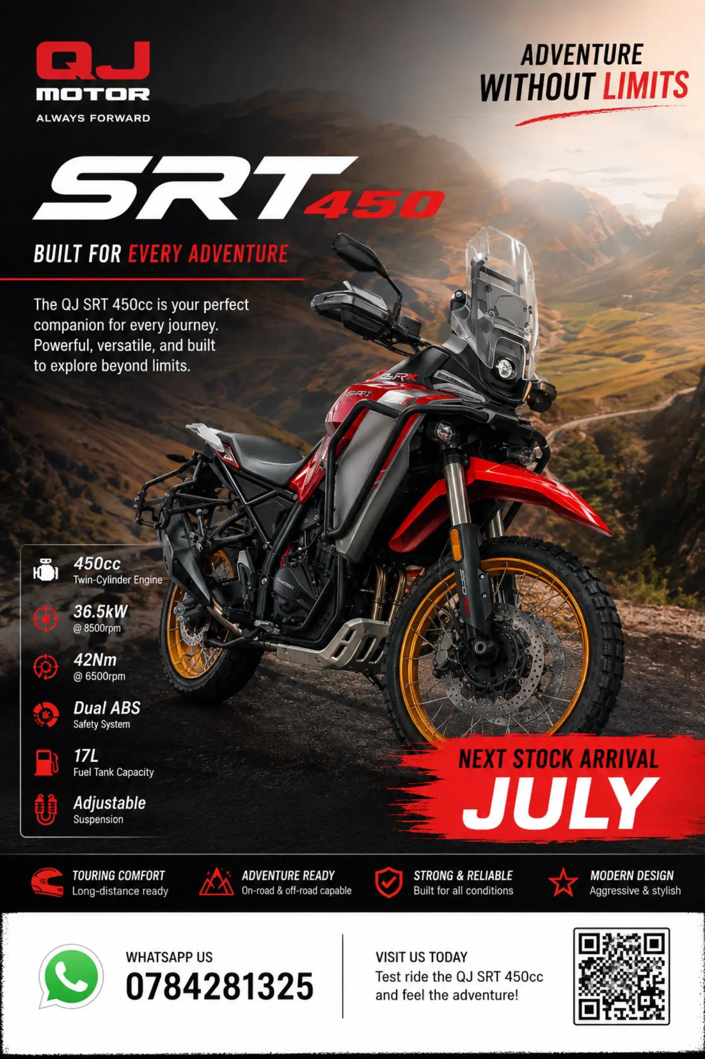 @QJ SRK Motorcycles Kenya