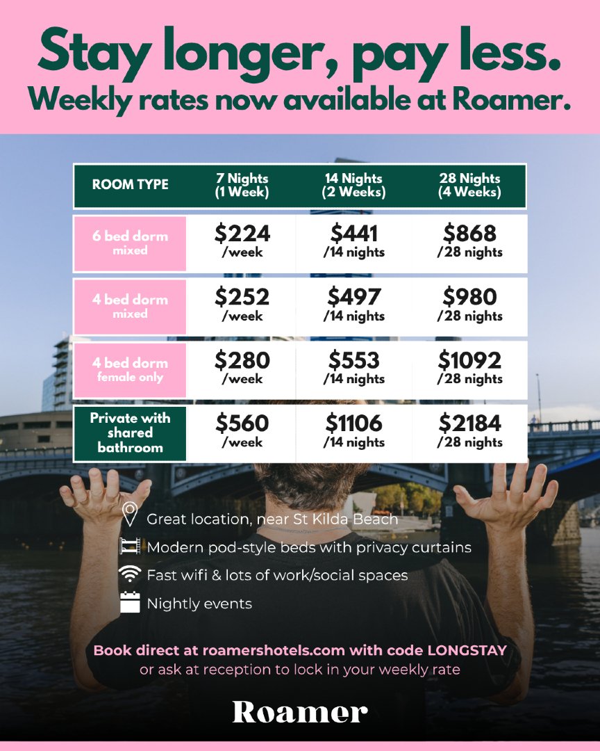 @Roamer St Kilda Hostel