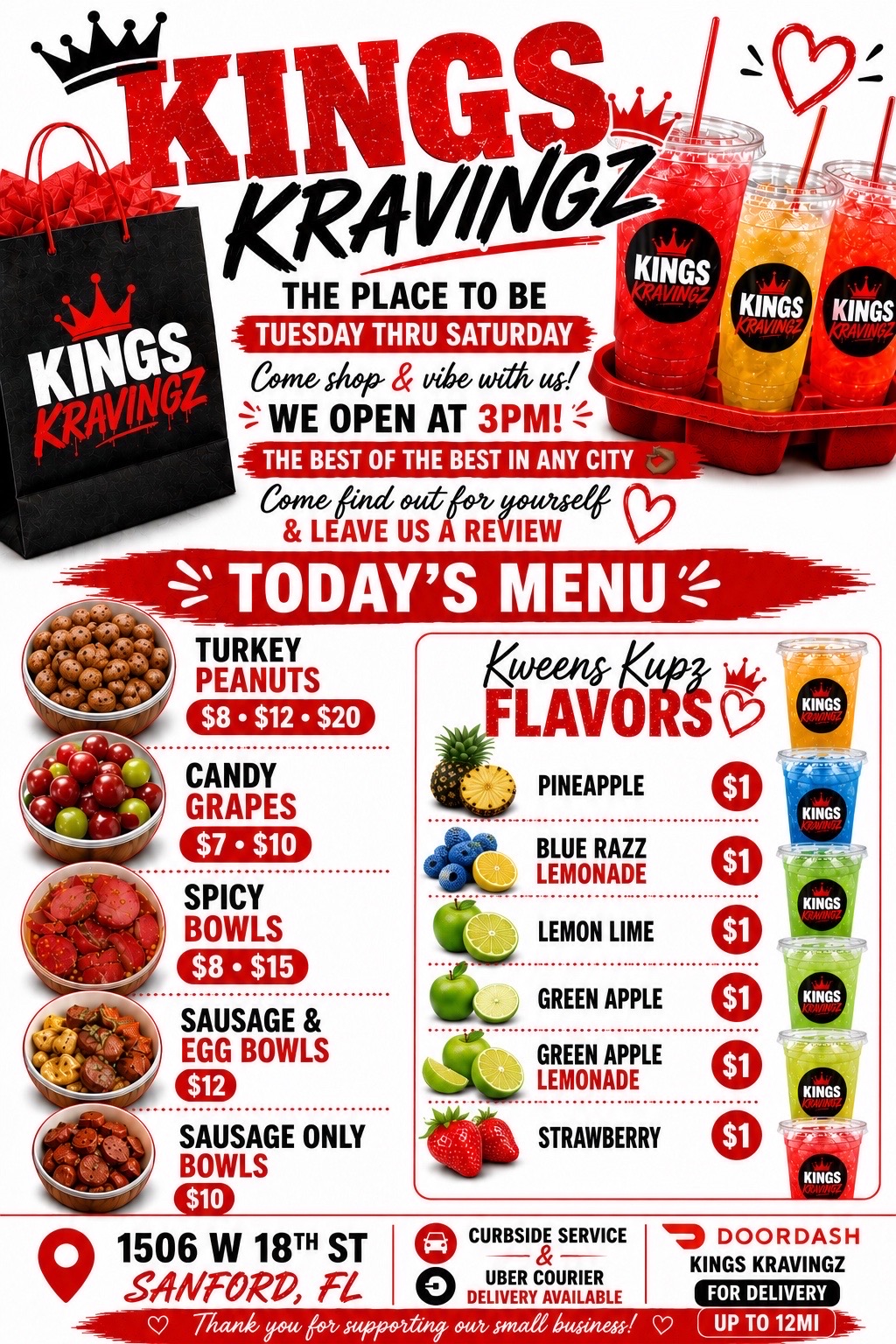 @Kings Kravingz Spicy Bowls
