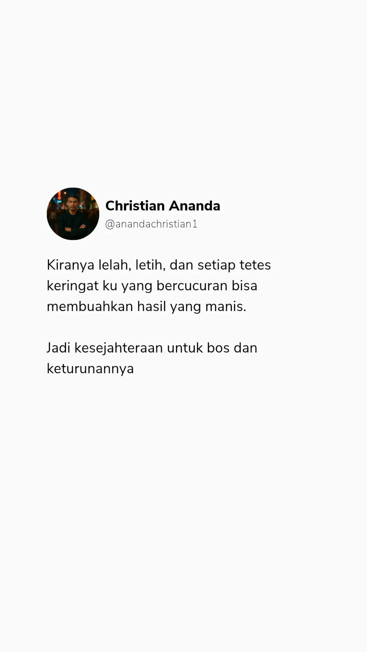 @Anandachristian
