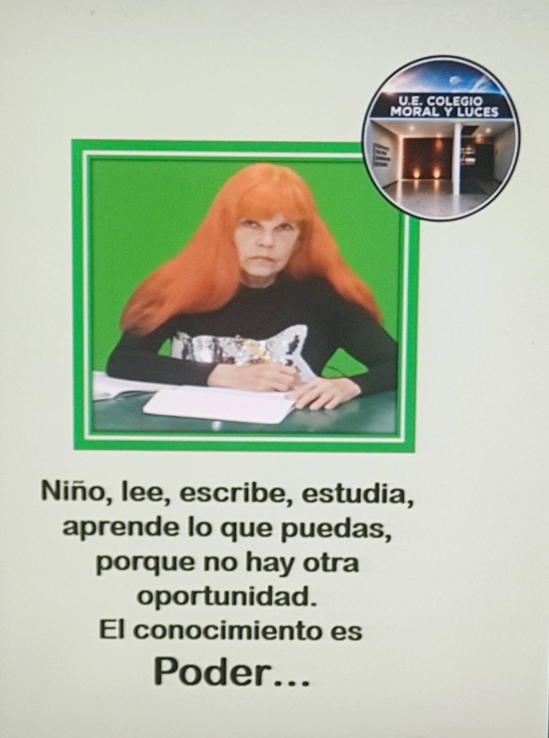 @U.E MORAL Y LUCES