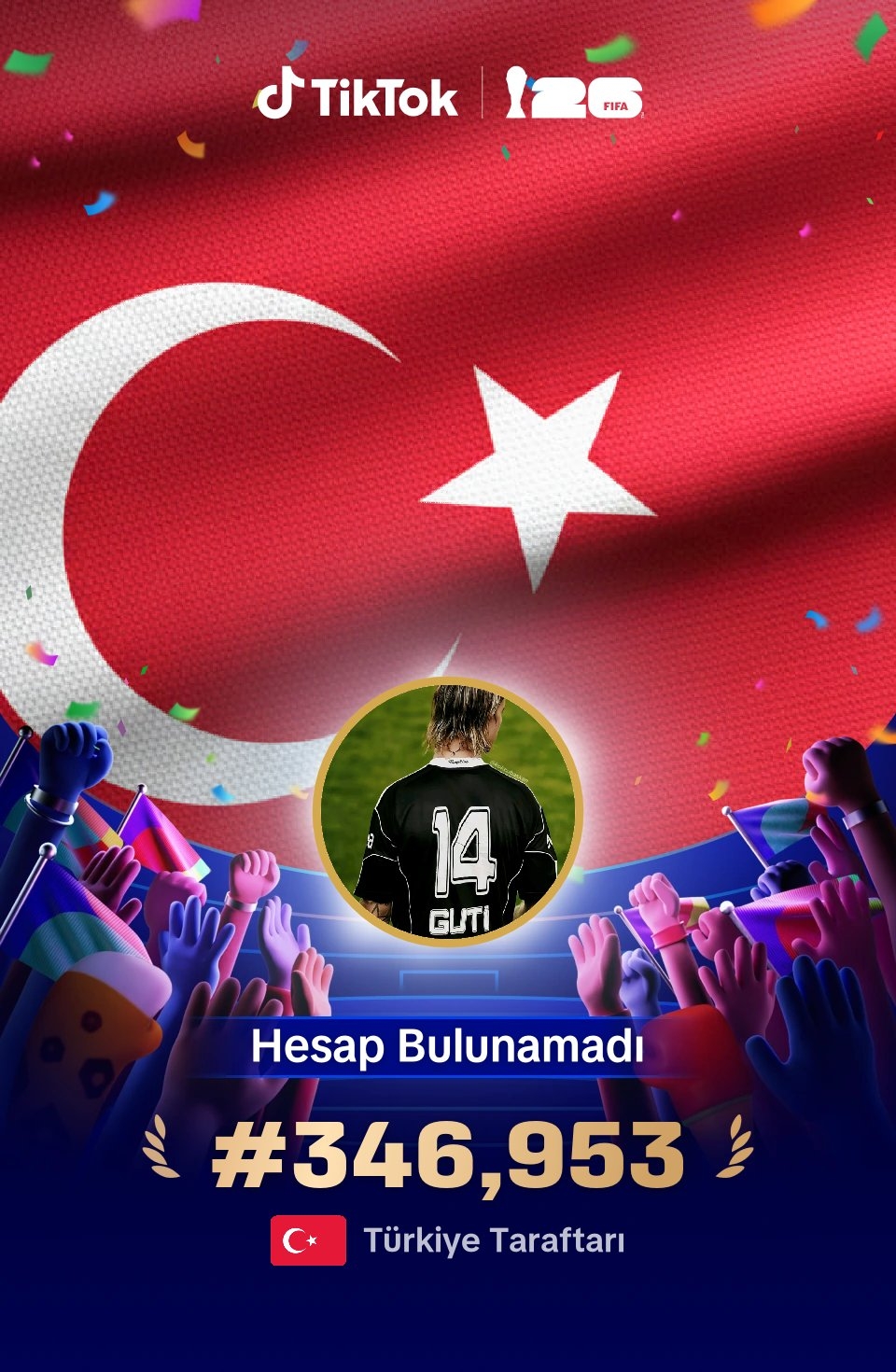 @Hesap Bulunamadı