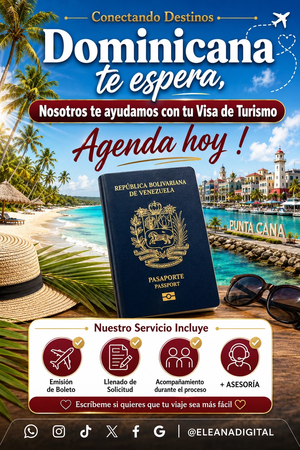 @Eleana Digital| Visas & Viajes