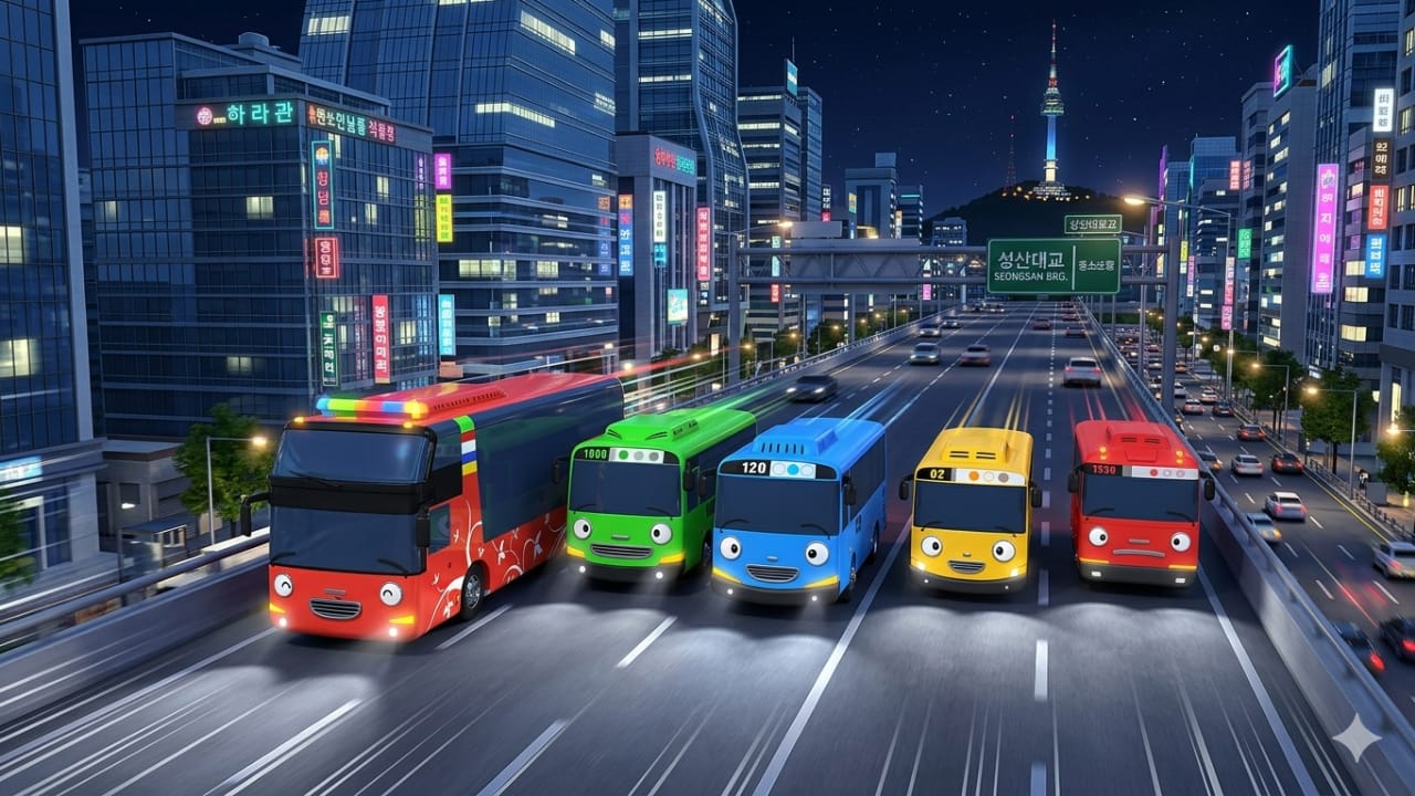 @Tayo The Little Bus x AKUDAV
