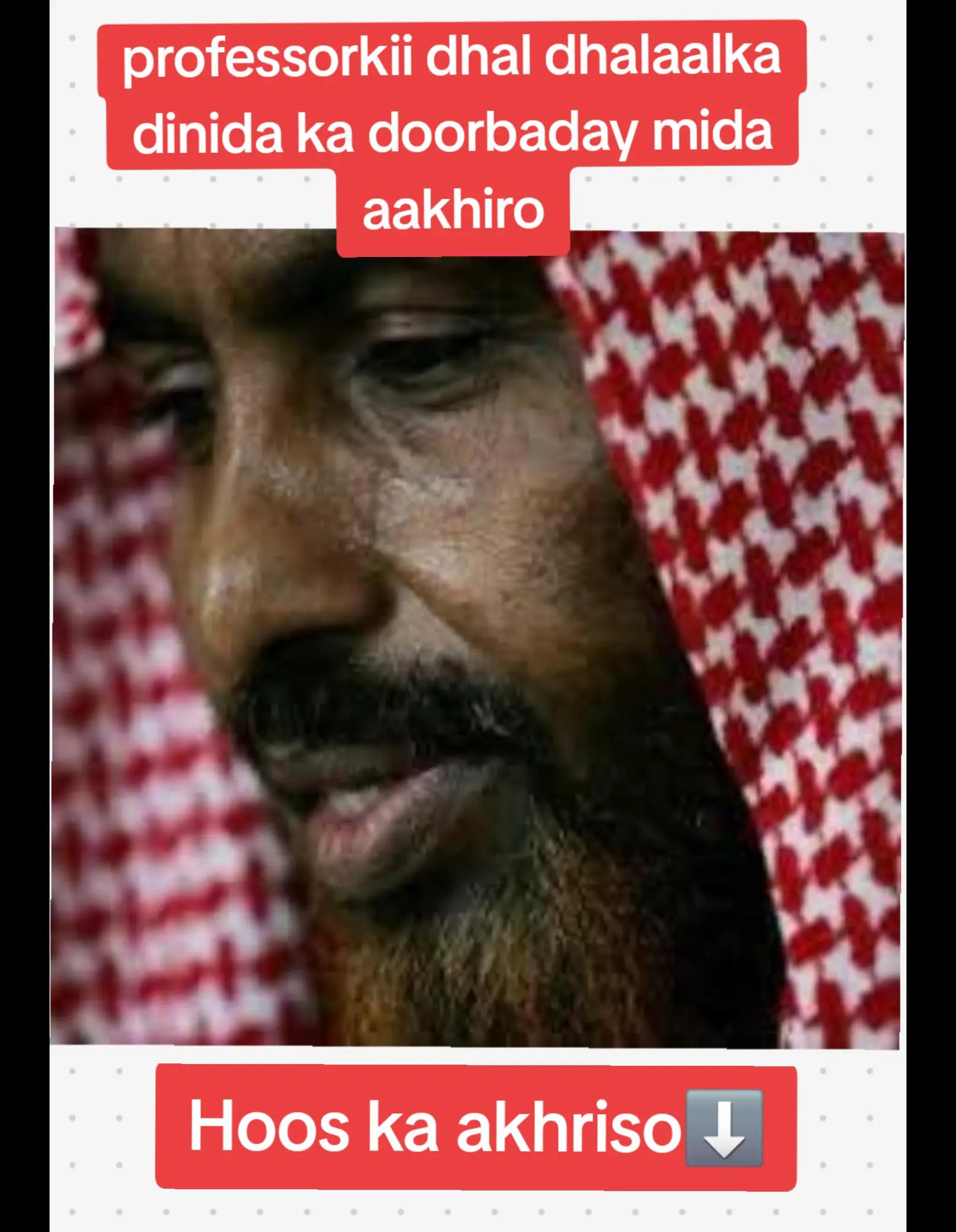 @Abdullahi Jiirow