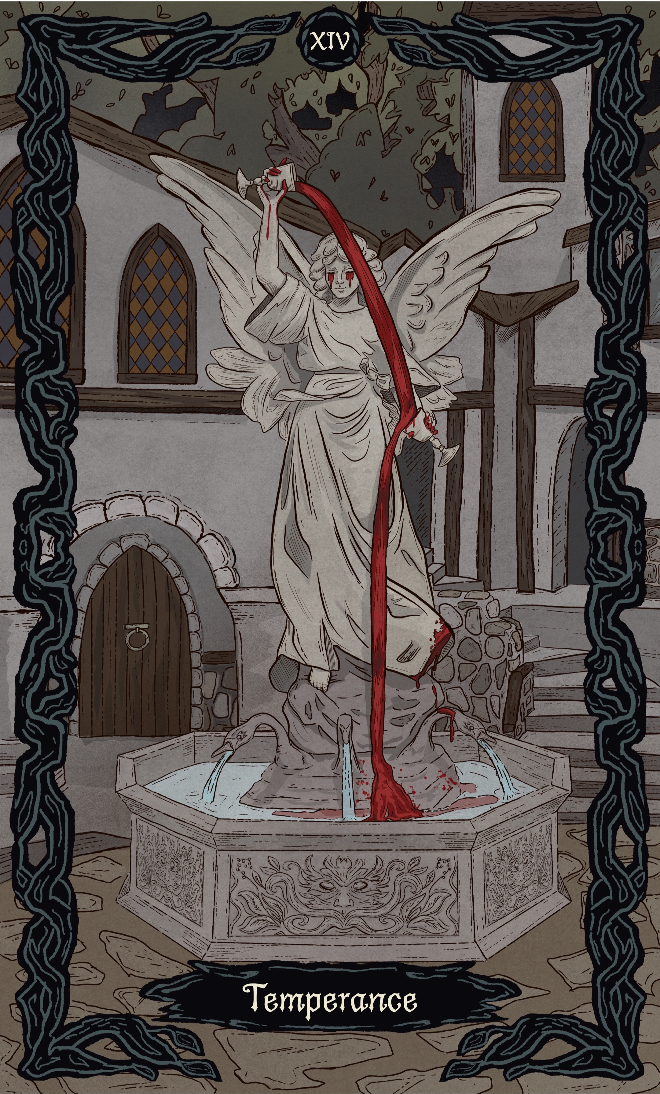 @bone dead tarot | beth ✰