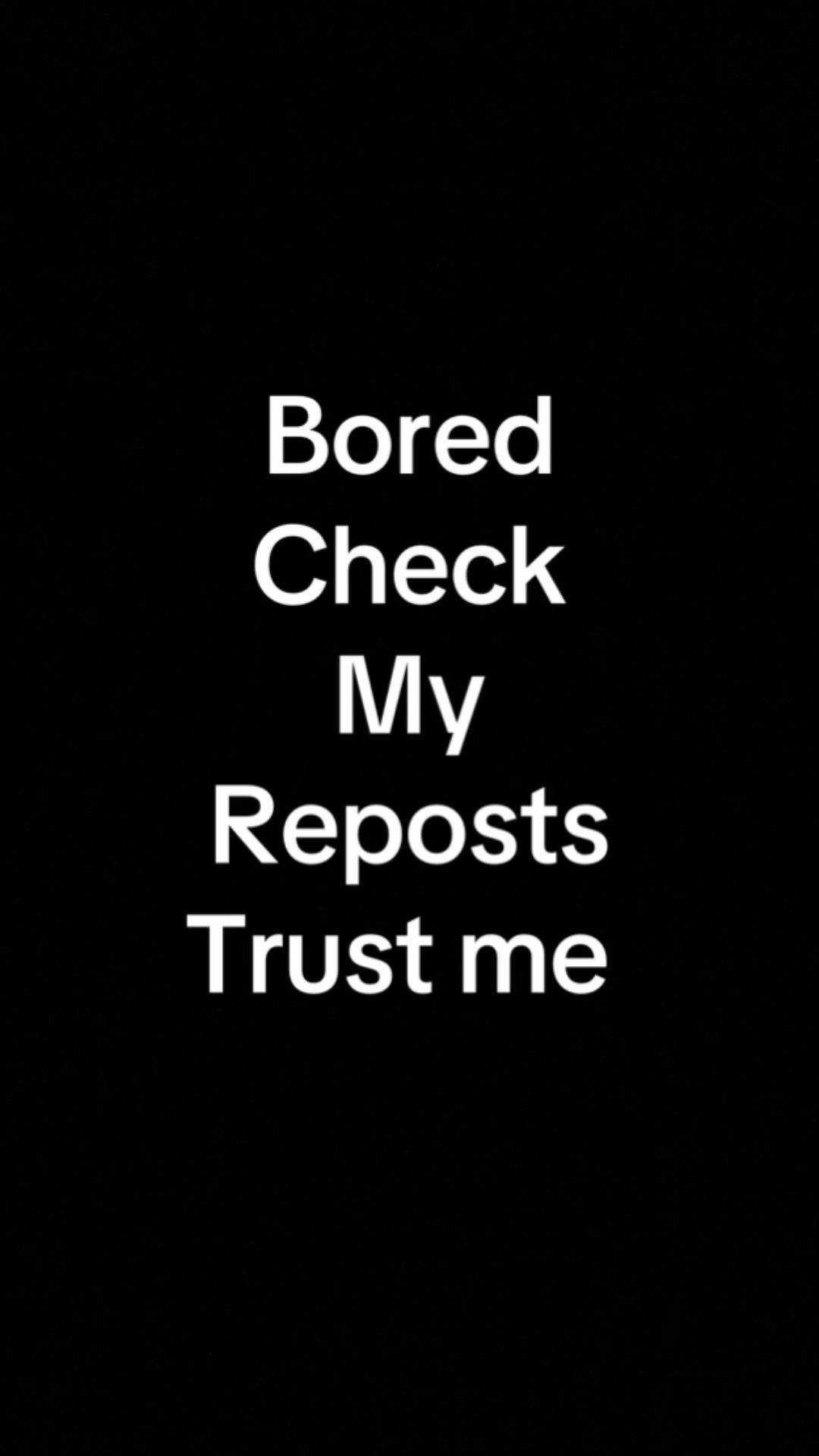 @Don’t check my reposts