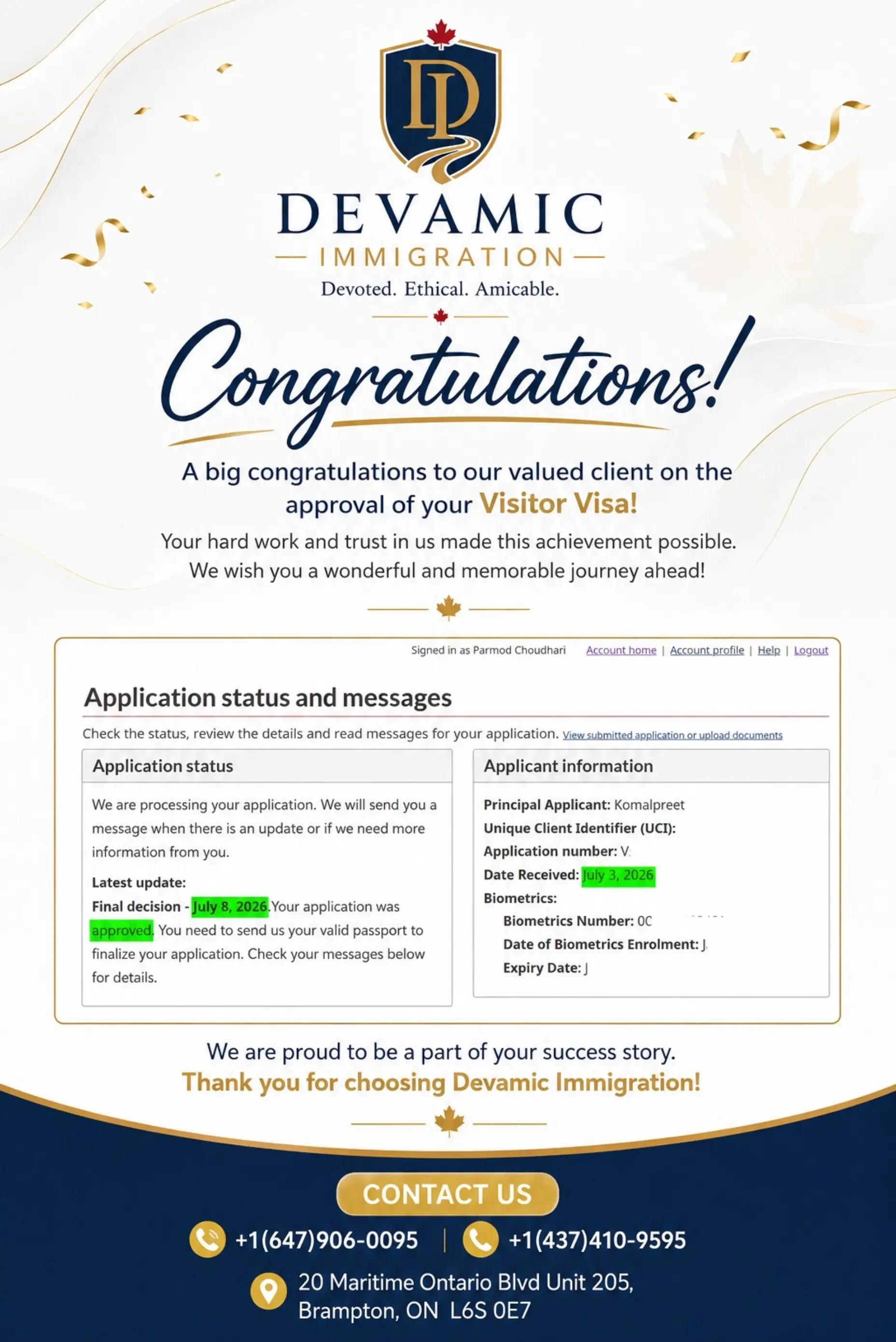 @Devamic Immigration