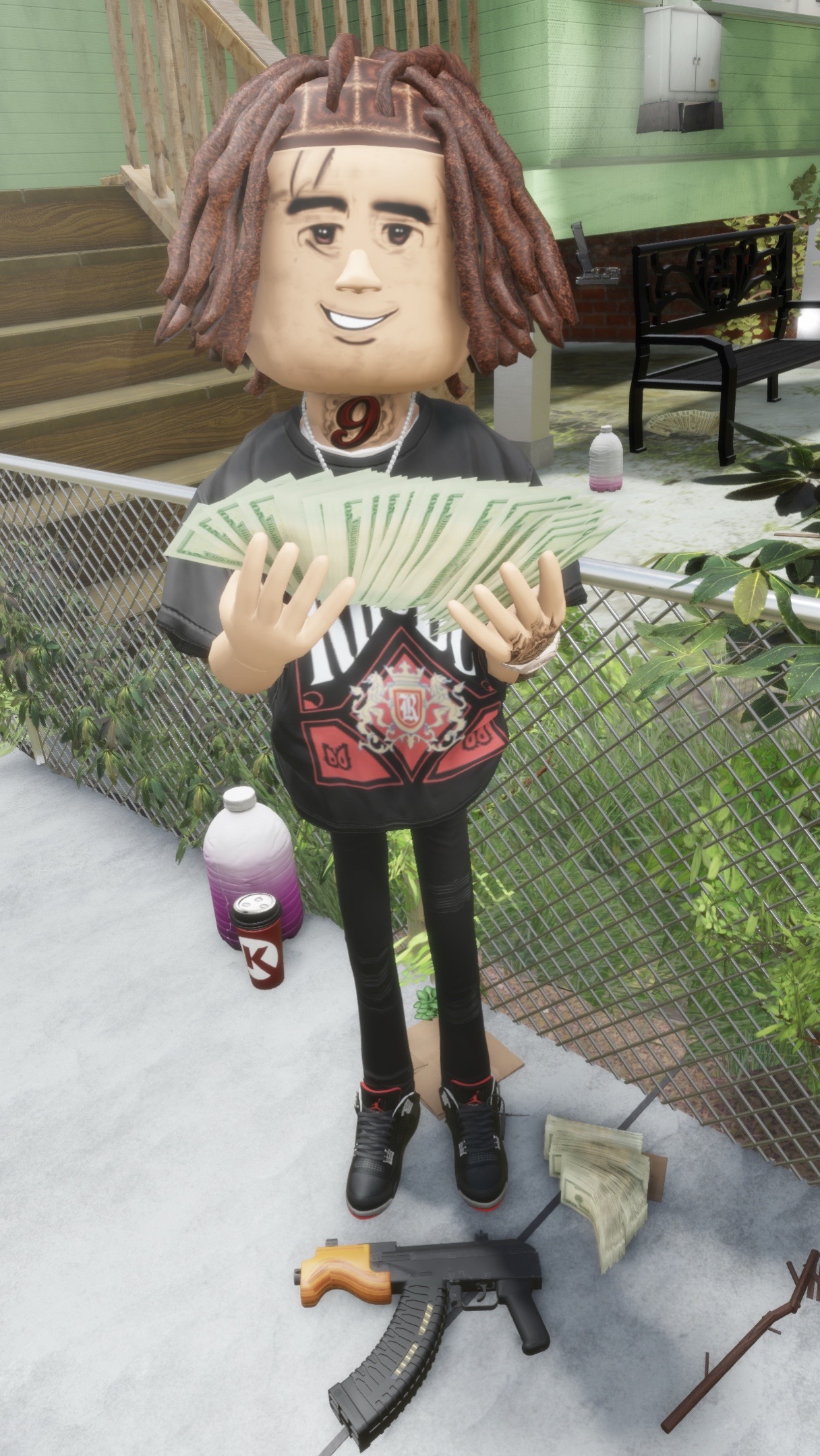 @￴