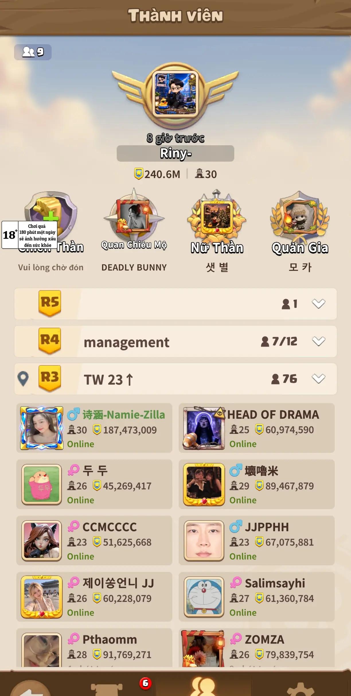@- Rank kim cương si&ecirc;u mạnh -
