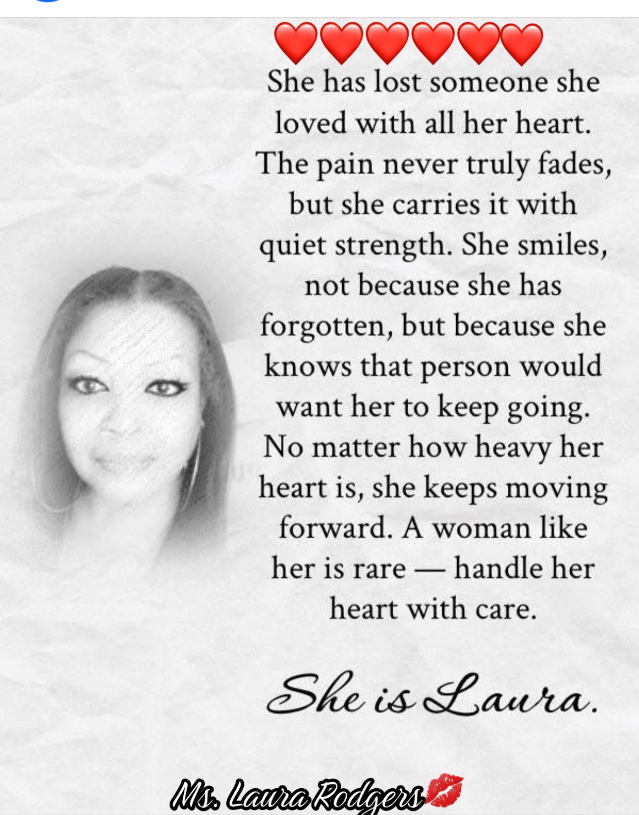 @lrodgers751 aka Laura Rodgers