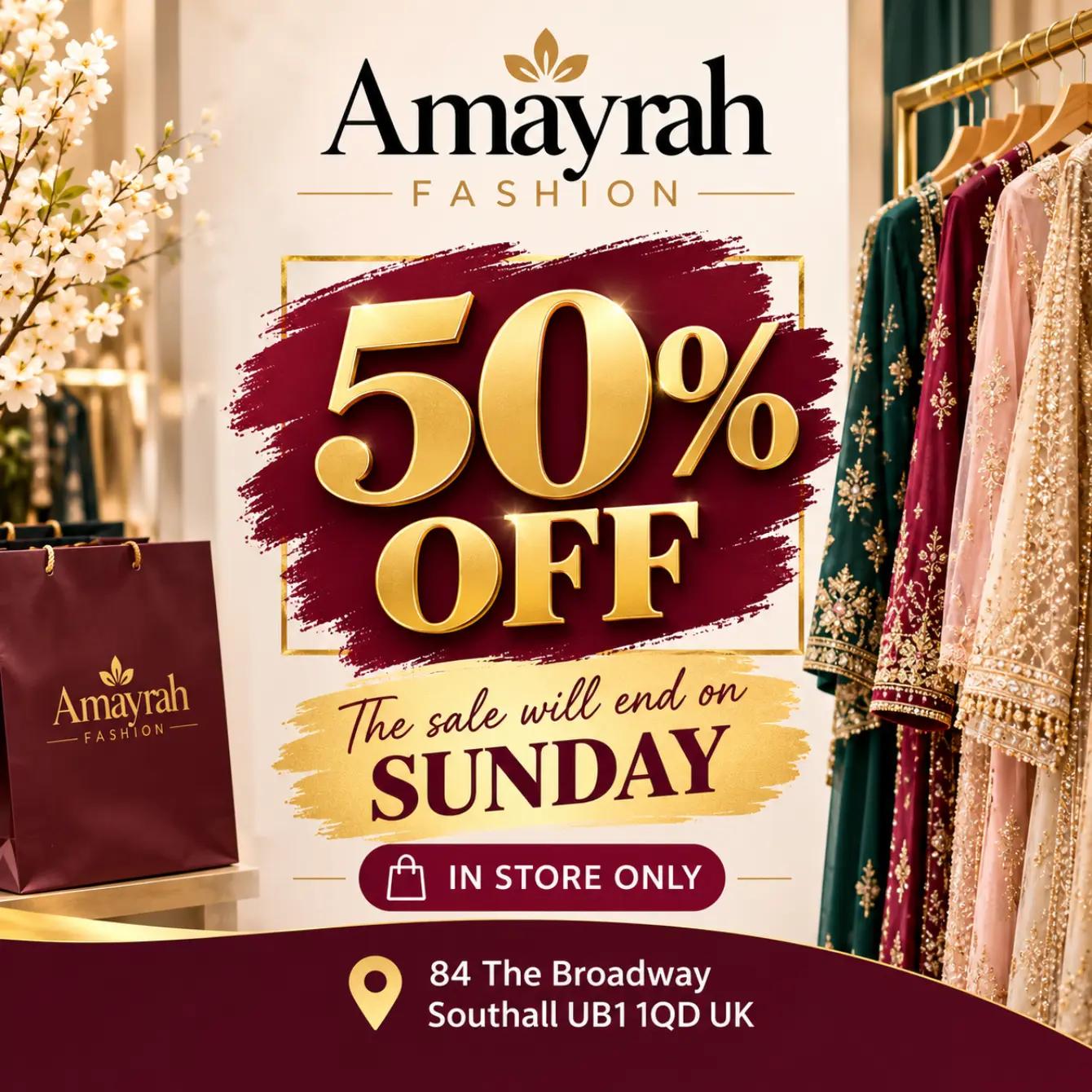 @AMAYRAH FASHION SOUTHALL