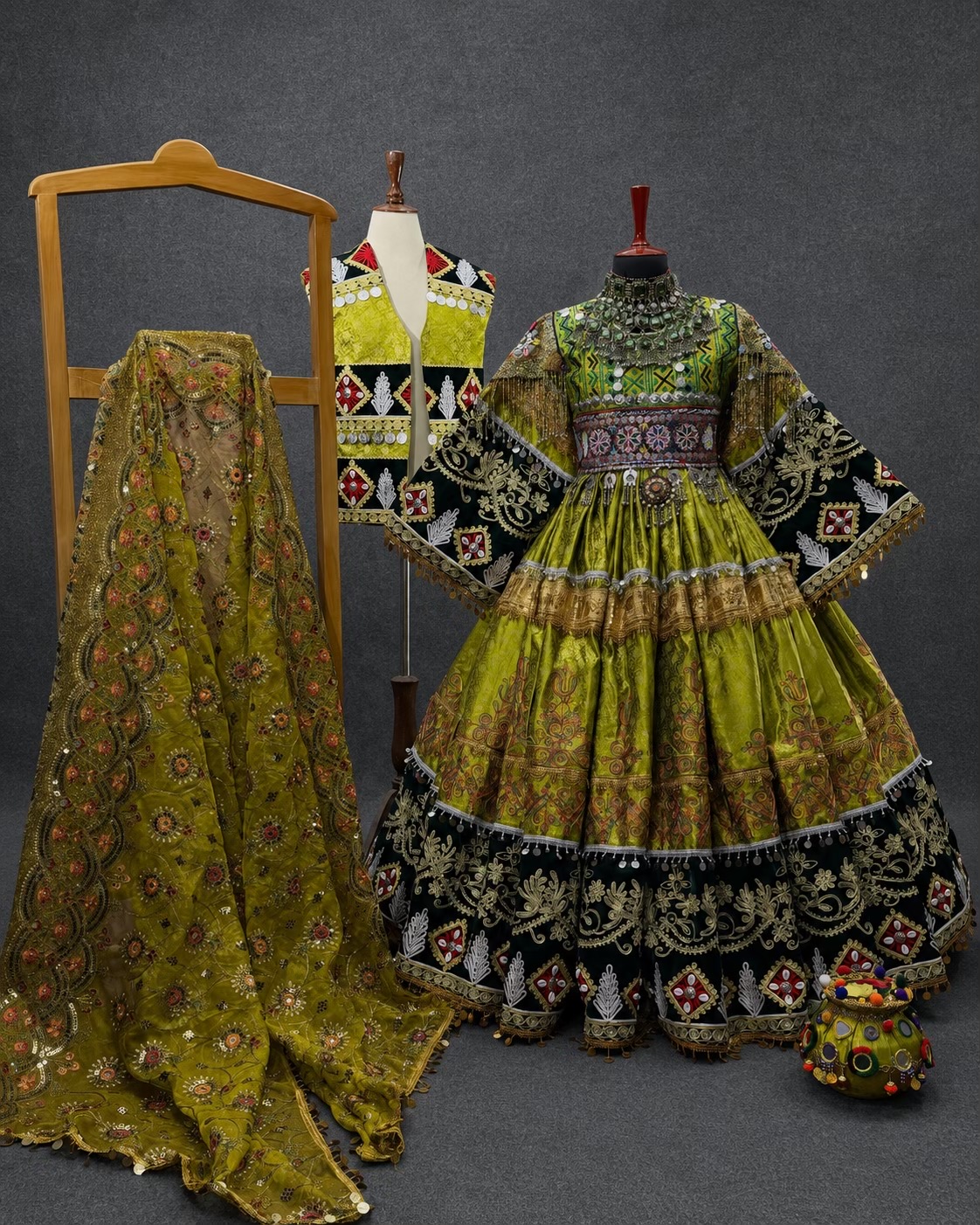 @Afghan Speenzar | Kochi dress