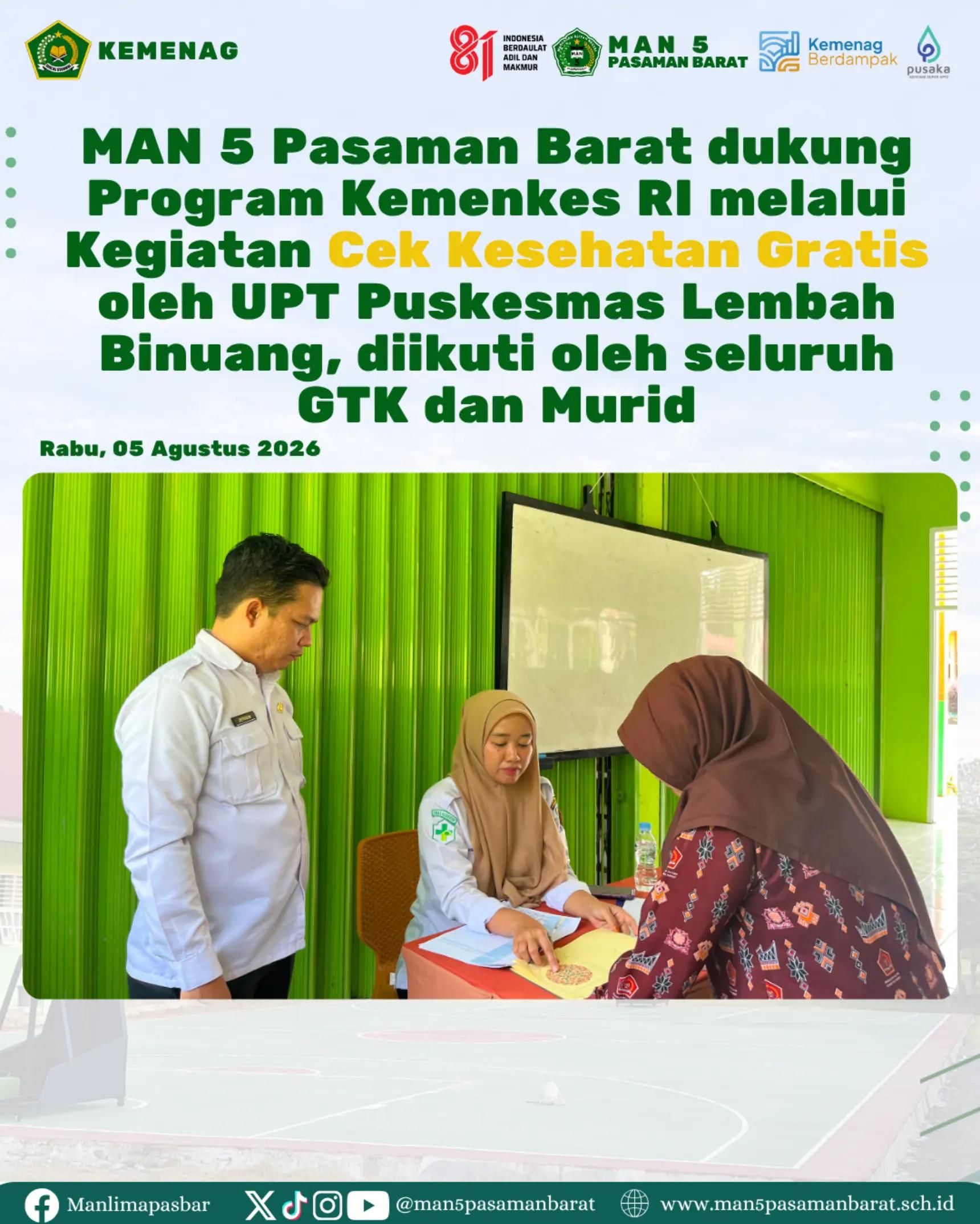@MA Negeri 5 Pasaman Barat