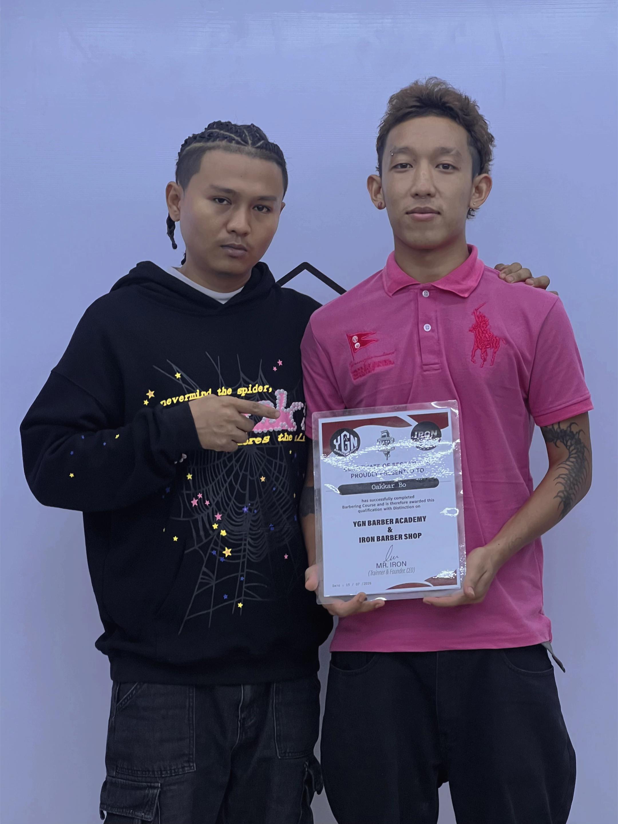 @YANGON Barber Academy