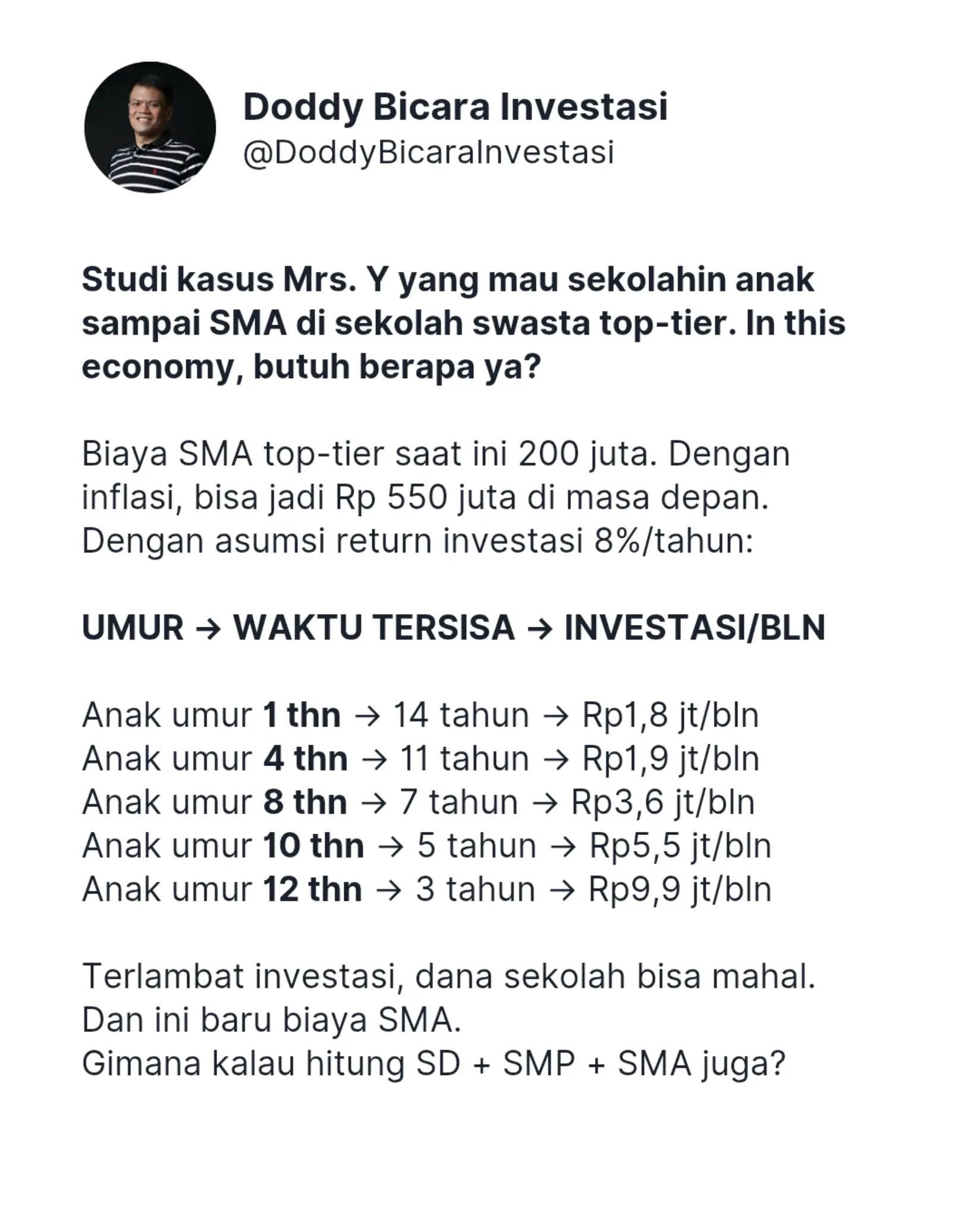@Doddy Bicara Investasi