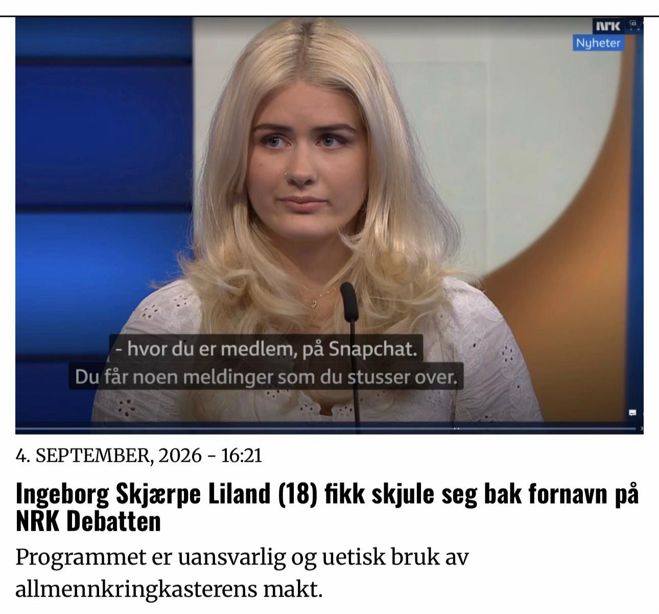 @Vår Ytringsfrihet
