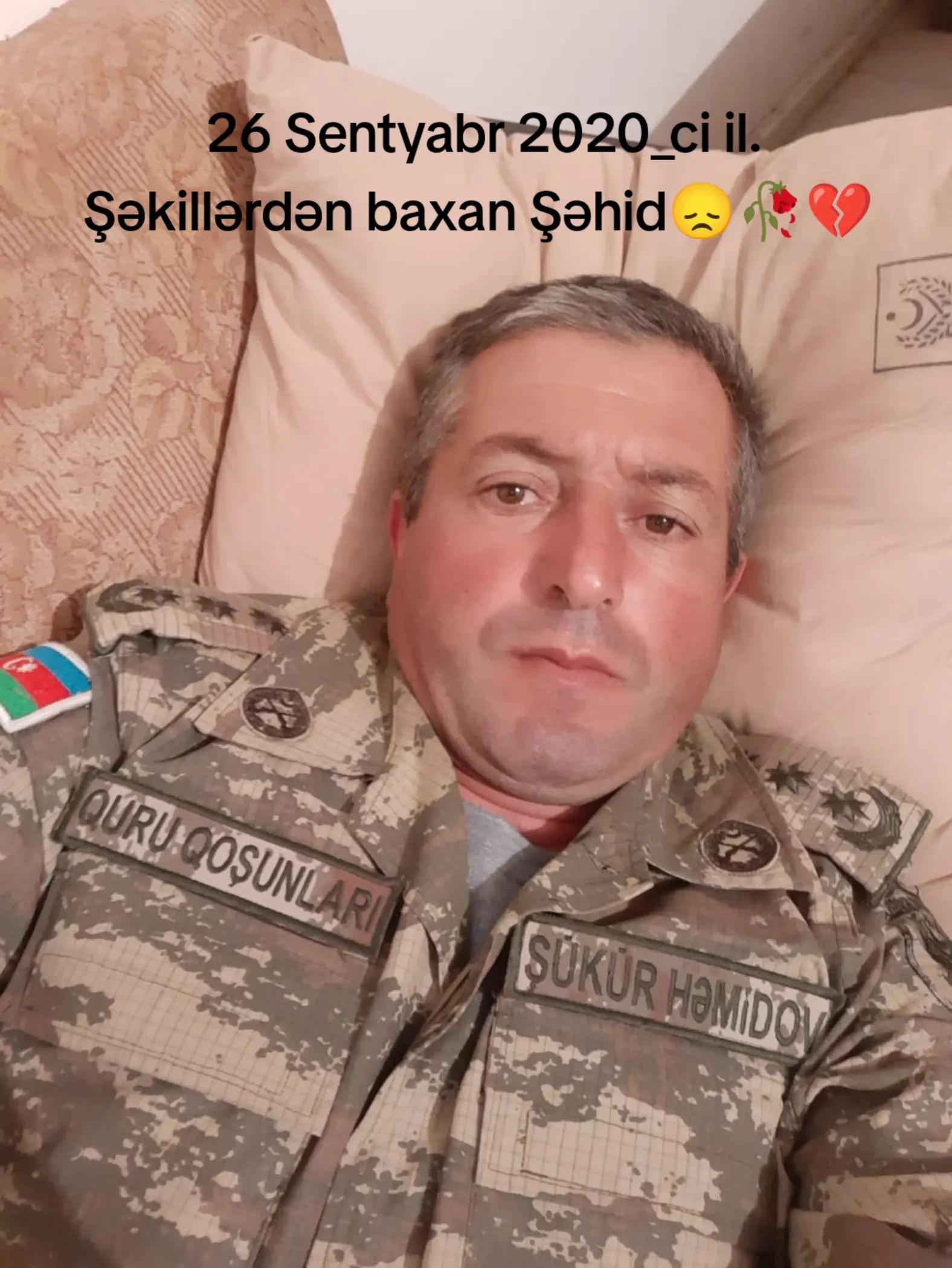 @ŞƏHİD POLKOVNİK Ş&Uuml;K&Uuml;R HƏMİDOV✅