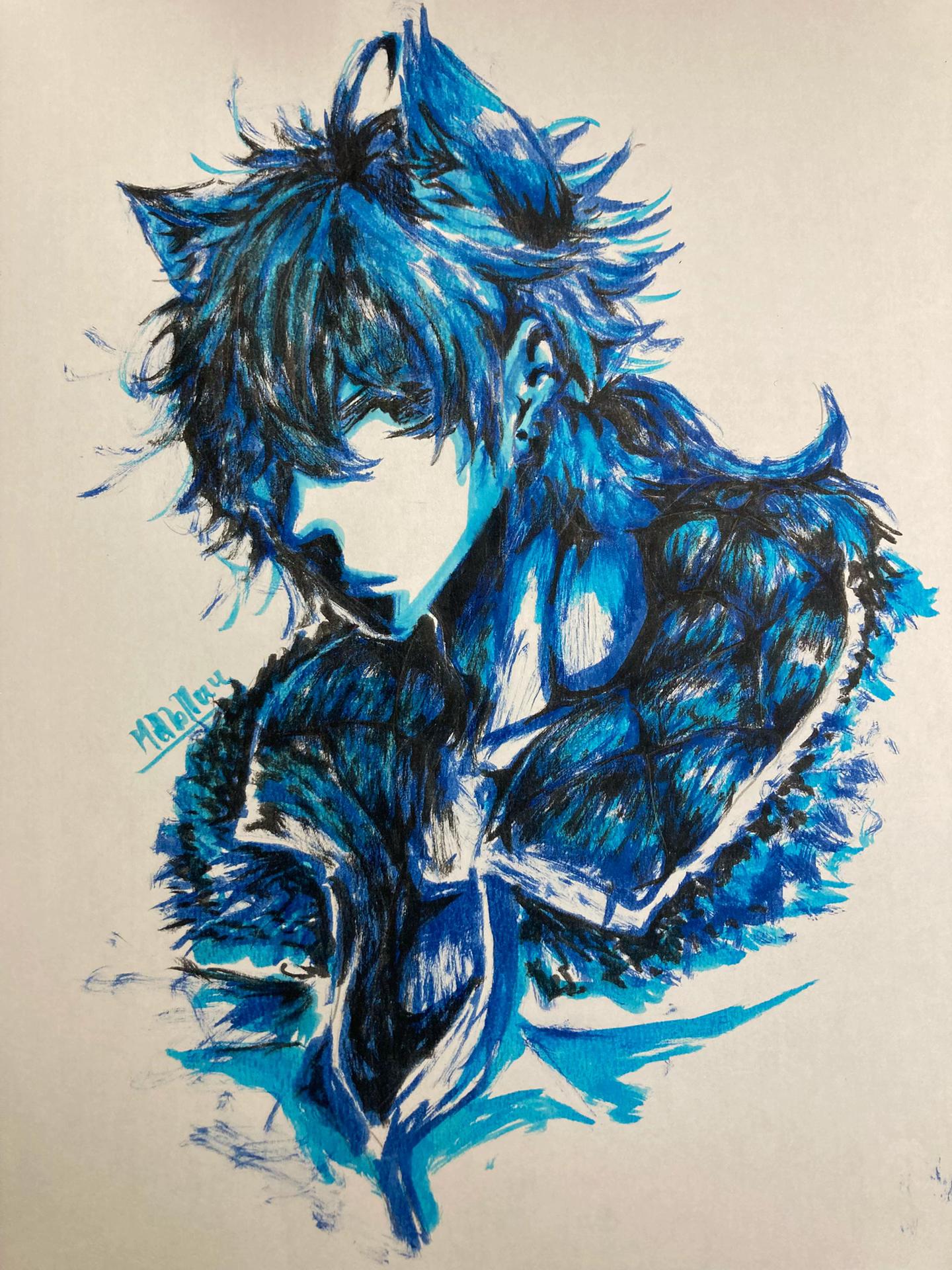 @IRkuresu・Hellblau4