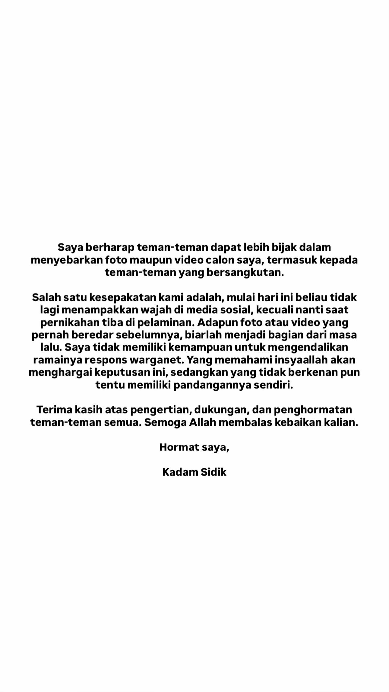 @Kadam Sidik