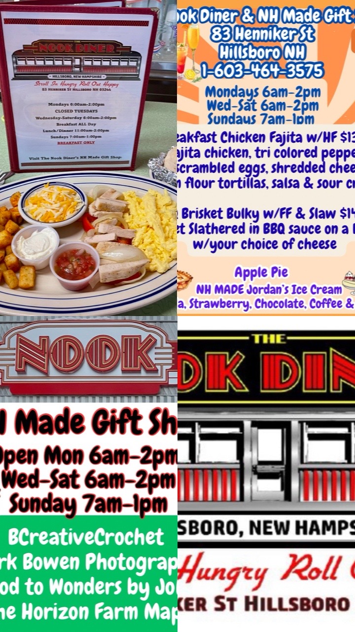 @The Nook Diner Hillsboro NH
