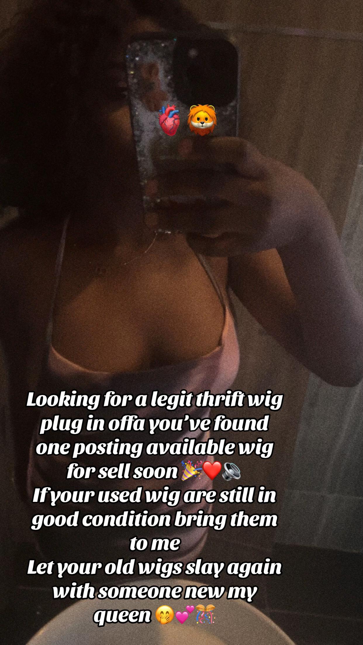 @1 Thrift wig and more in offa