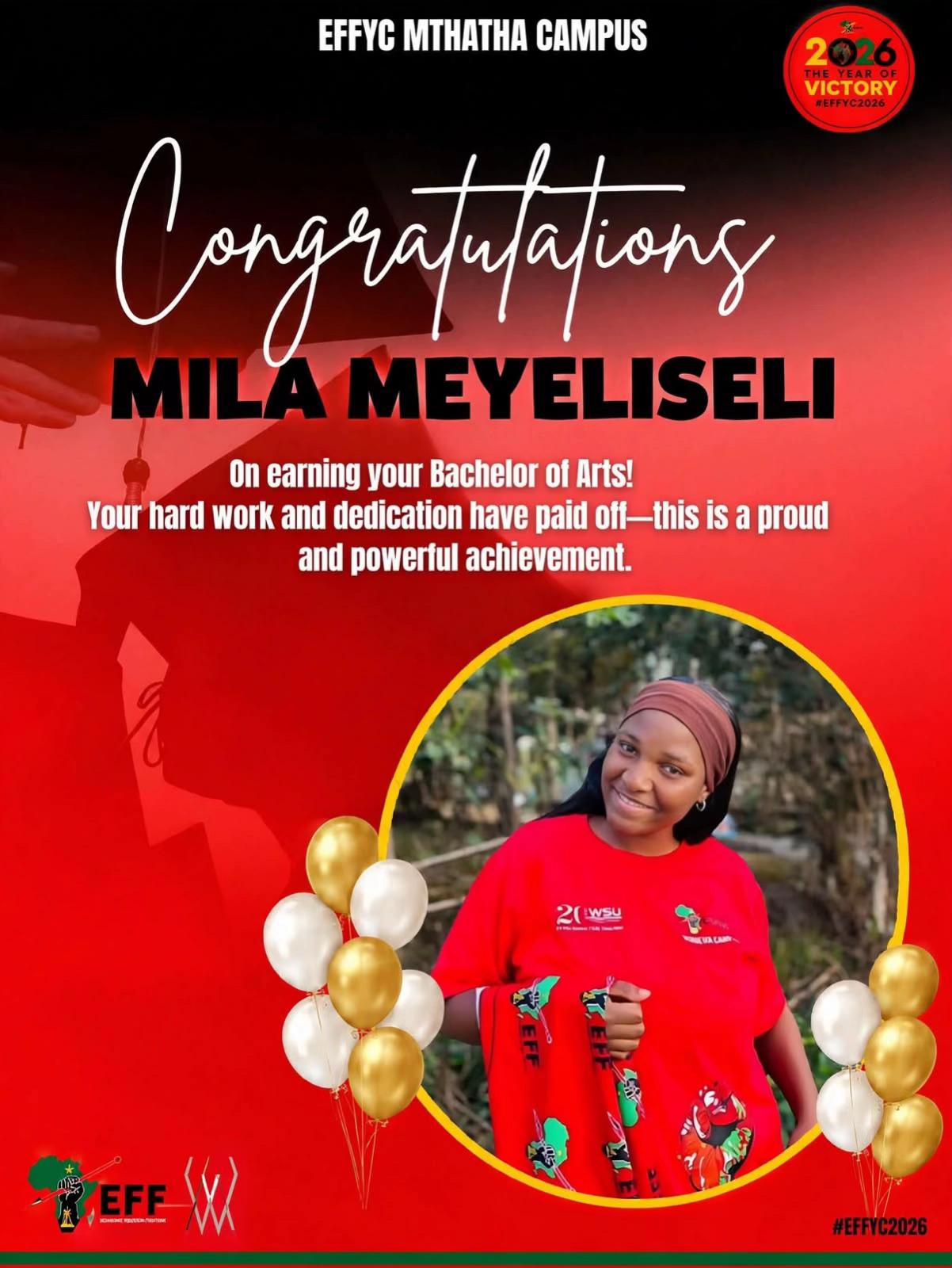 @EFFYC_WSU_MTHATHA Campus