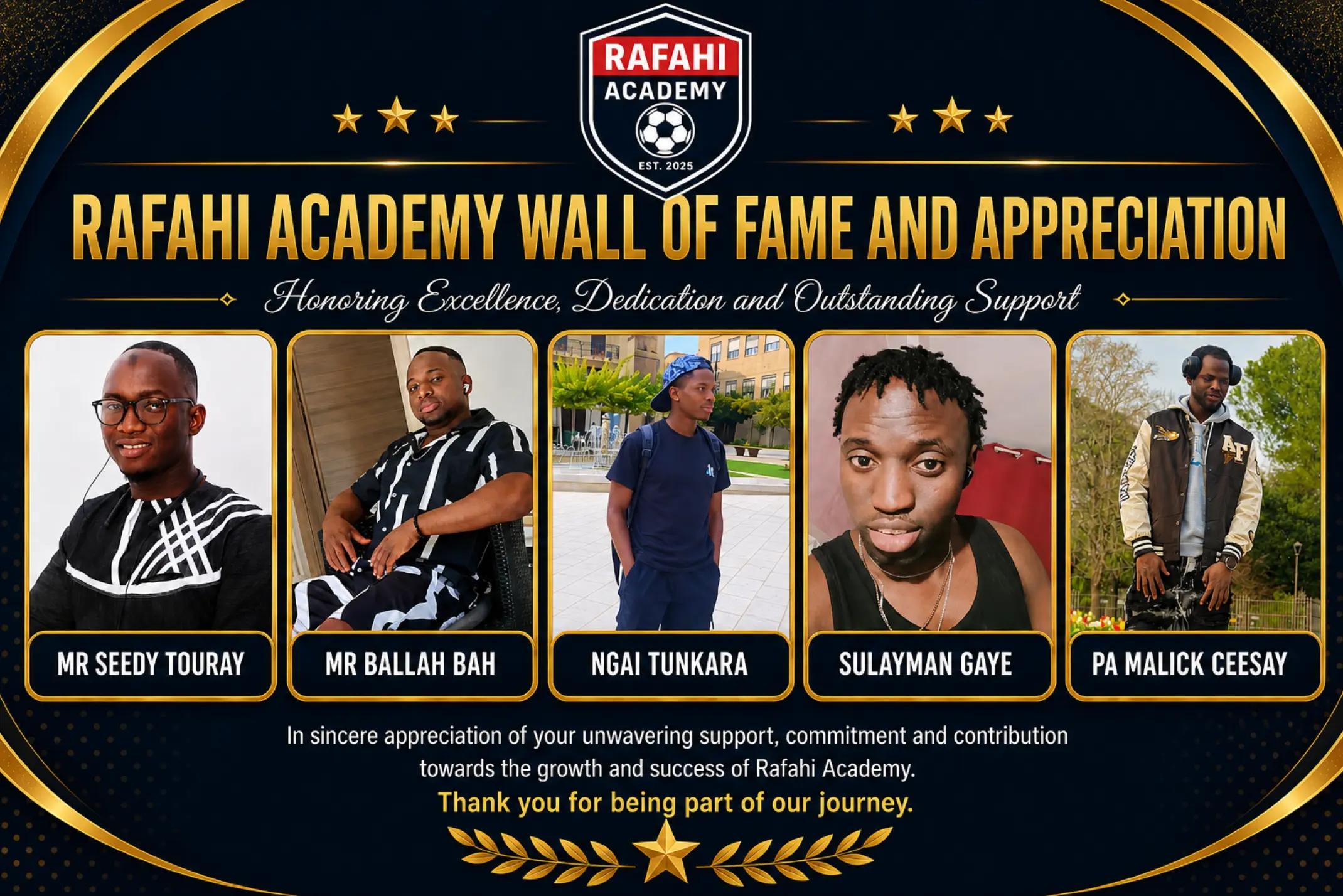 @RAFAHI ACADEMY