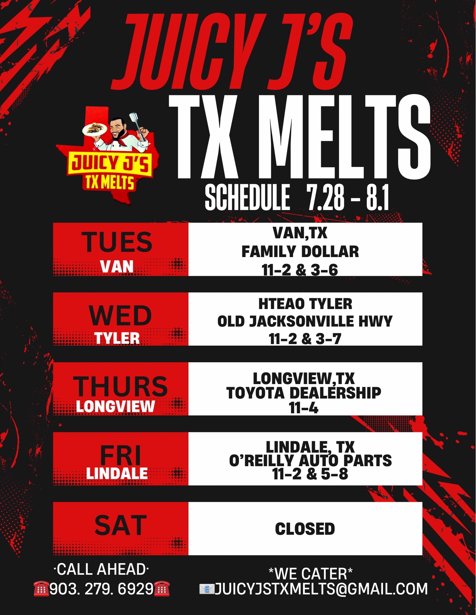 @Juicy J&rsquo;s Tx Melts