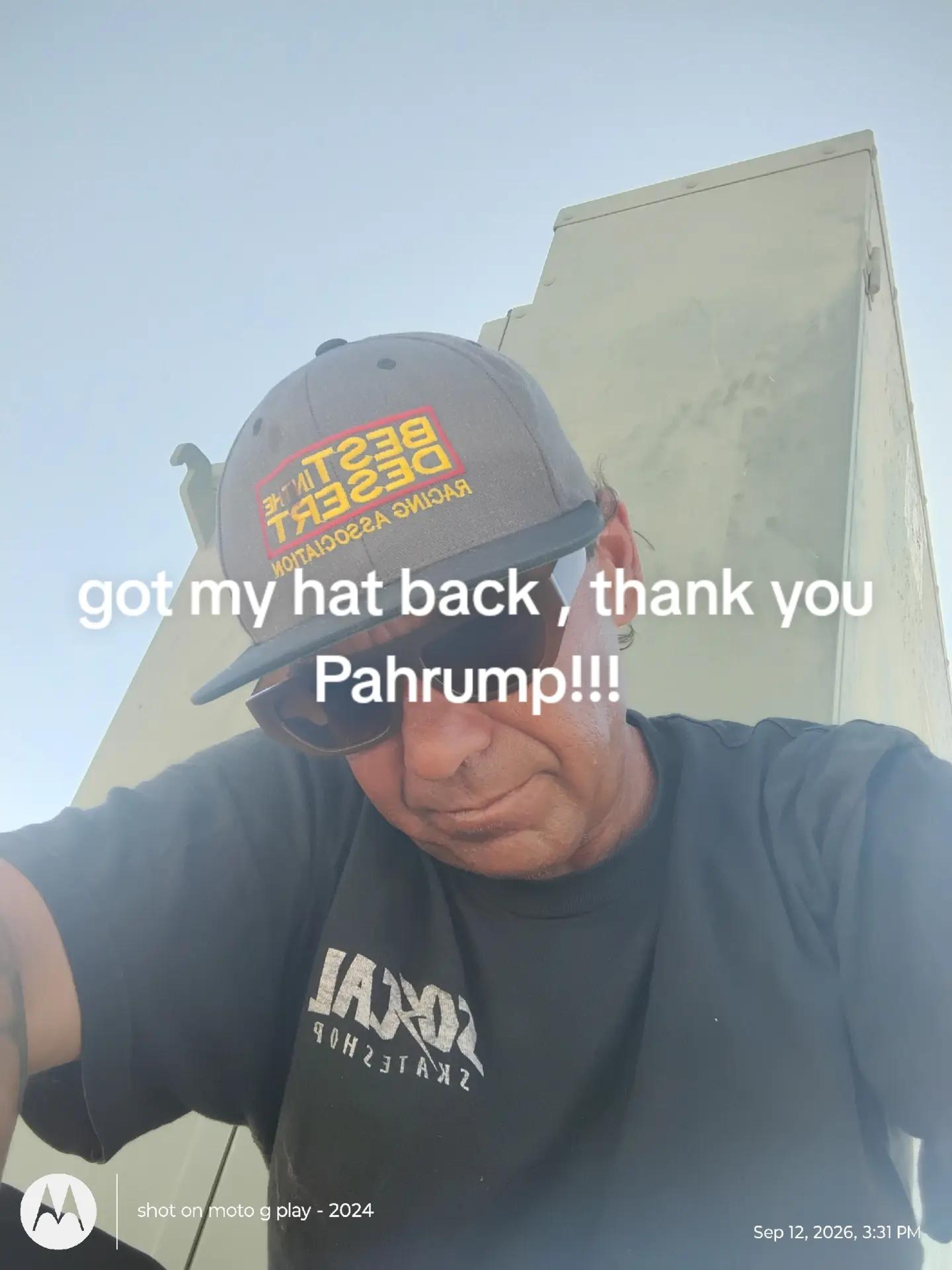 @Trapped in Pahrump Nevada.